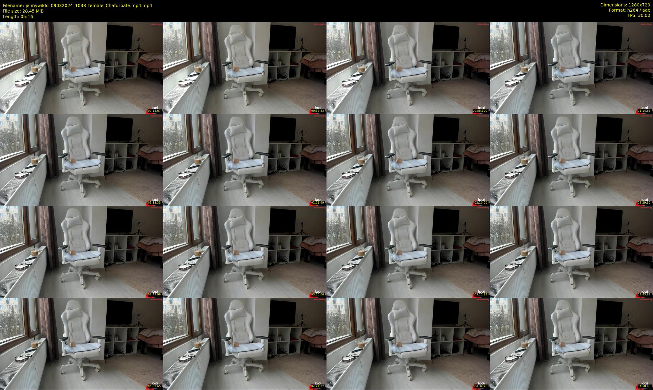 jennywildd — 6 minute Chaturbate female cam show recording, 720p, Mar 9, 2024