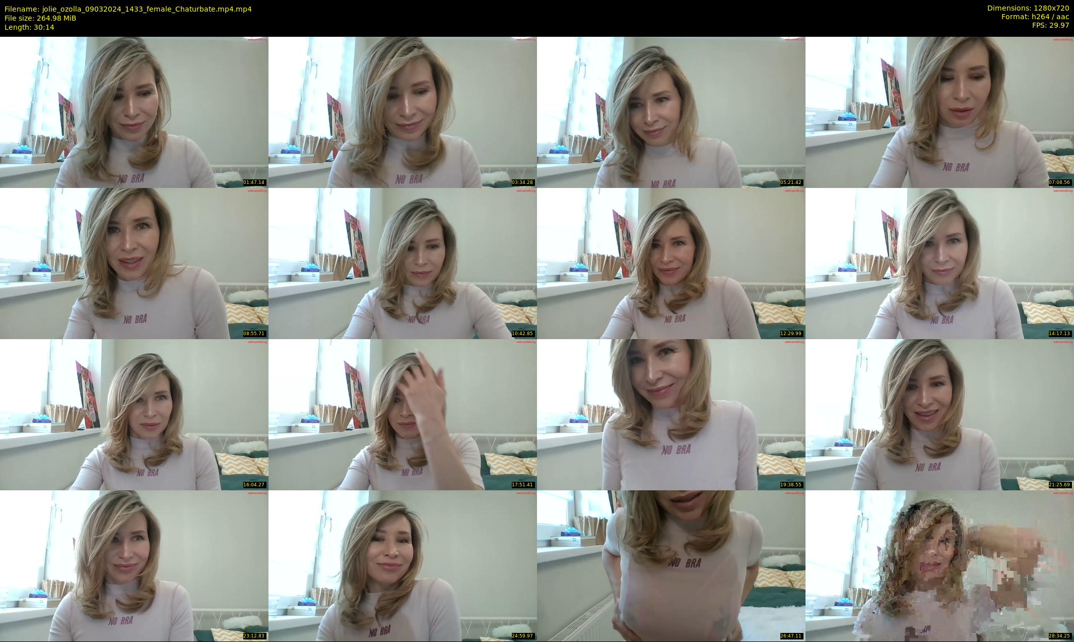 jolie_ozolla — 31 minute Chaturbate female cam show recording, 720p, Mar 9, 2024