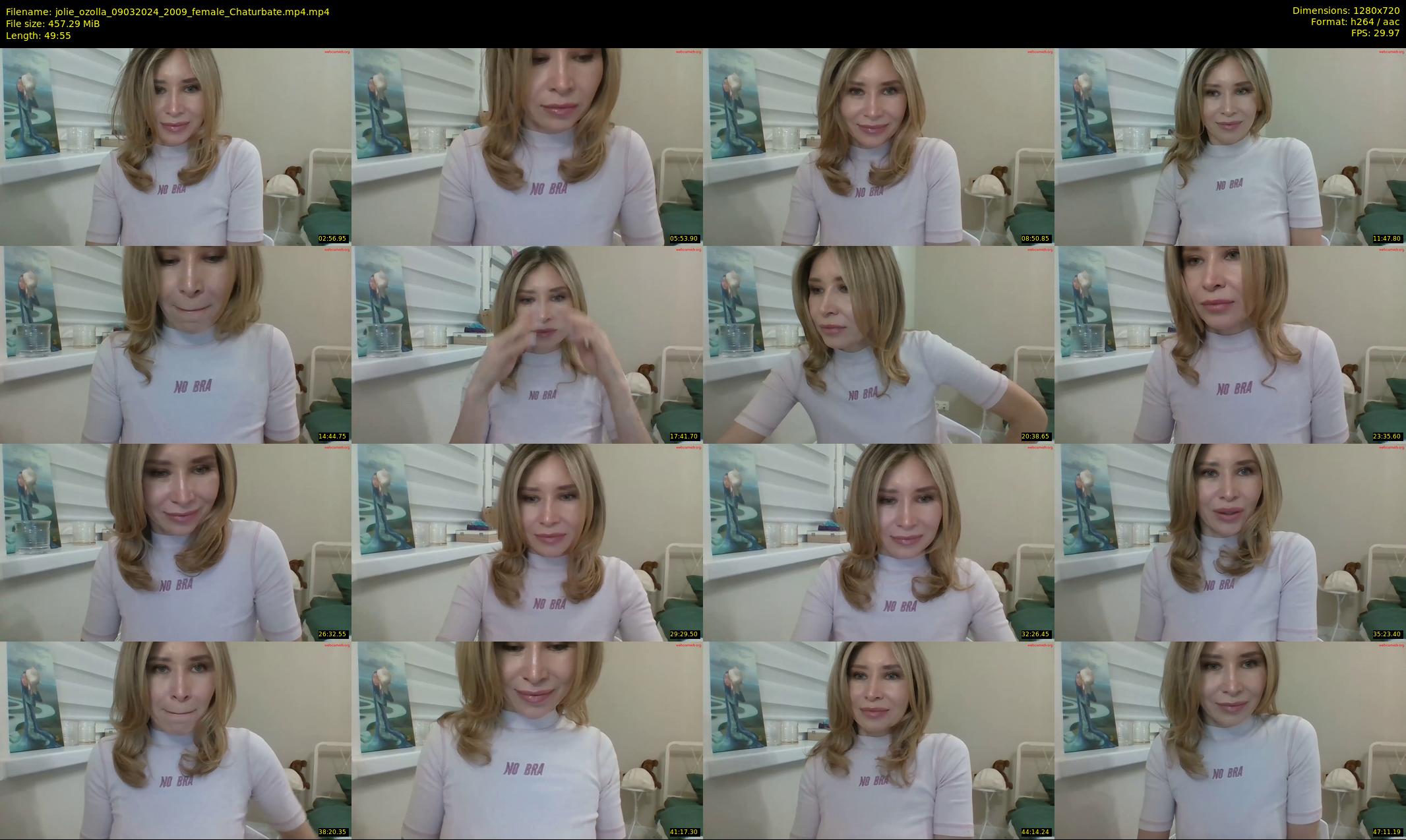 jolie_ozolla — 50 minute Chaturbate female cam show recording, 720p, Mar 9, 2024