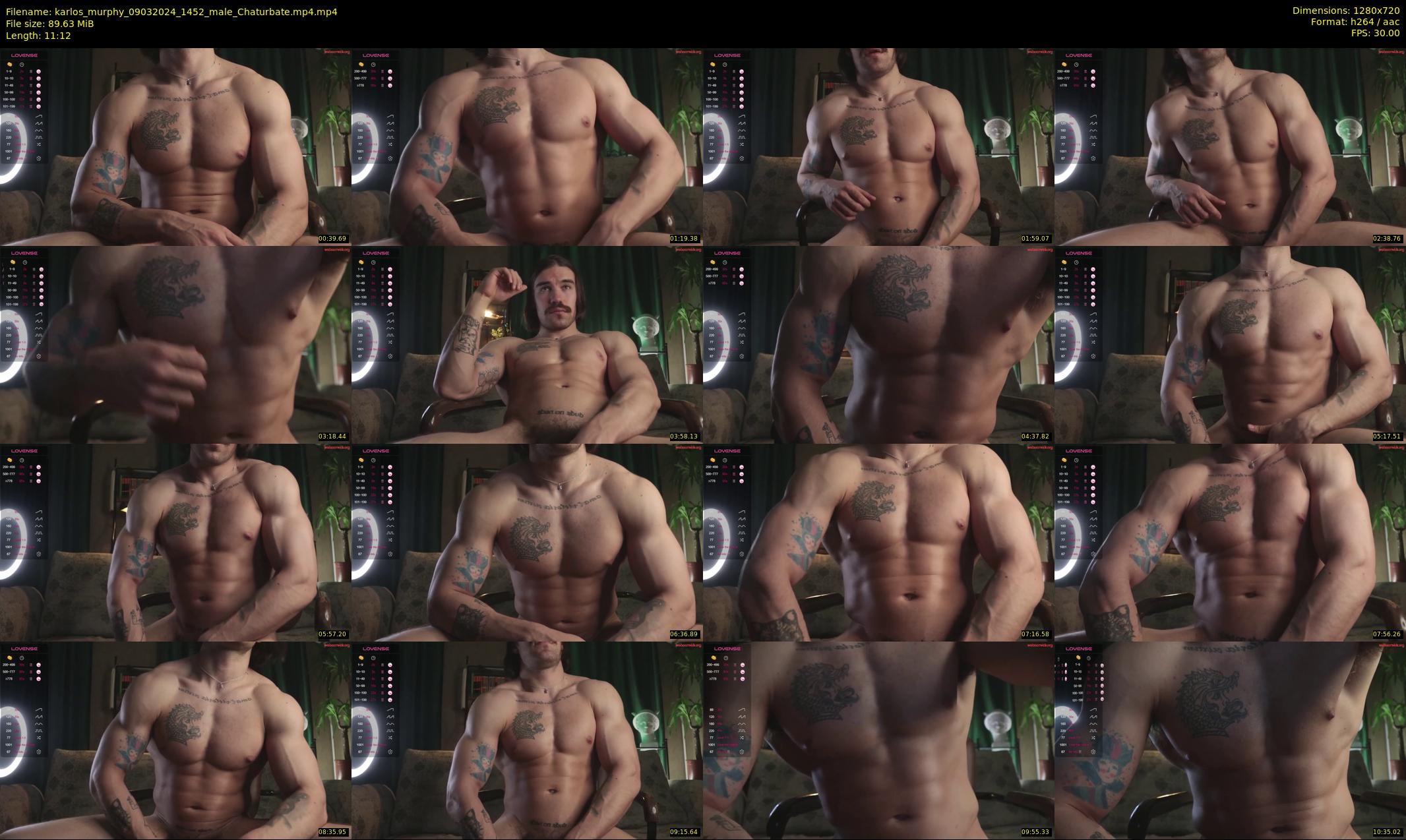 karlos_murphy — 12 minute Chaturbate male cam show recording, 720p, Mar 9, 2024