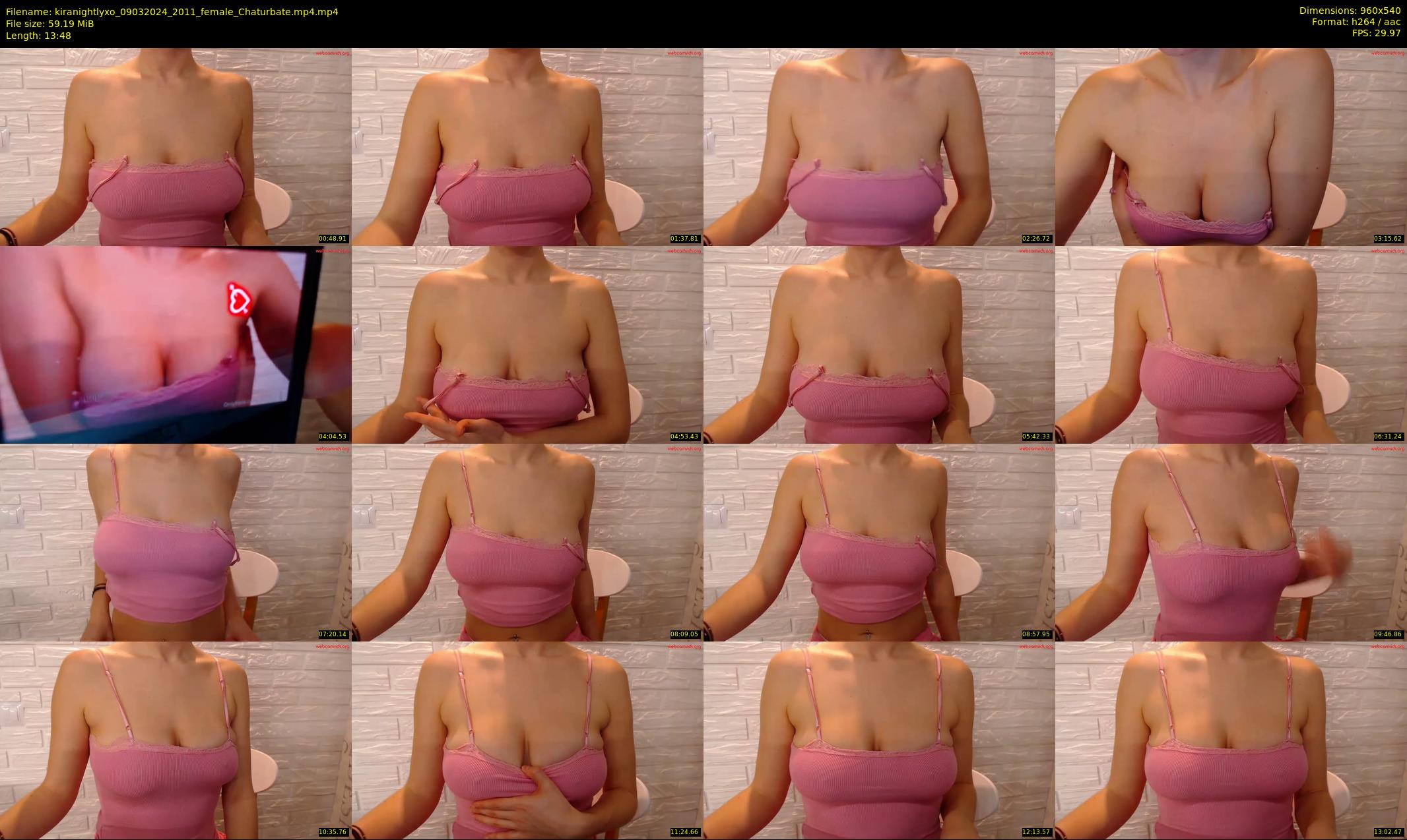 kiranightlyxo — 14 minute Chaturbate female cam show recording, 480p, Mar 9, 2024