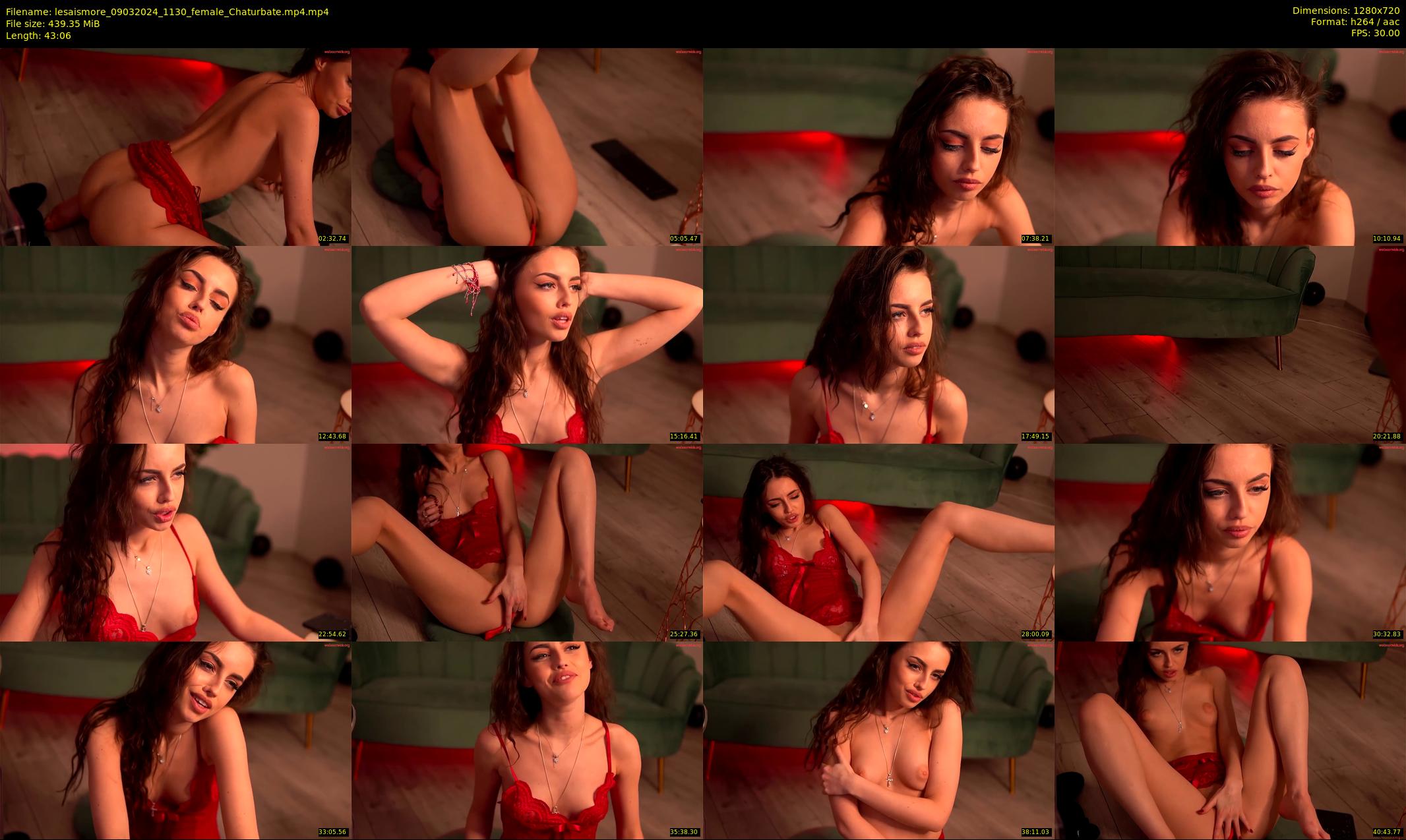 lesaismore — 44 minute Chaturbate female cam show recording, 720p, Mar 9, 2024