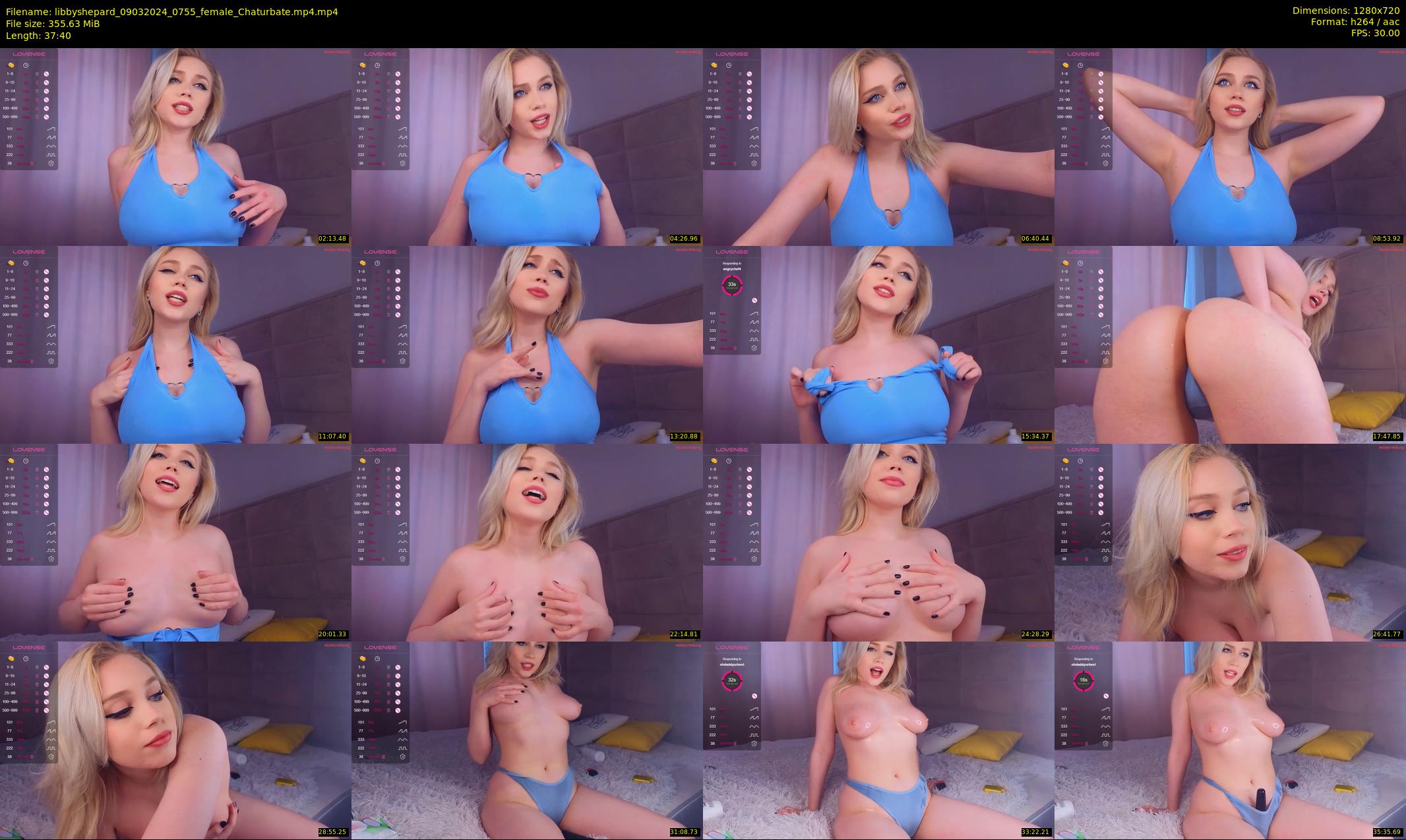 libbyshepard — 38 minute Chaturbate female cam show recording, 720p, Mar 9, 2024