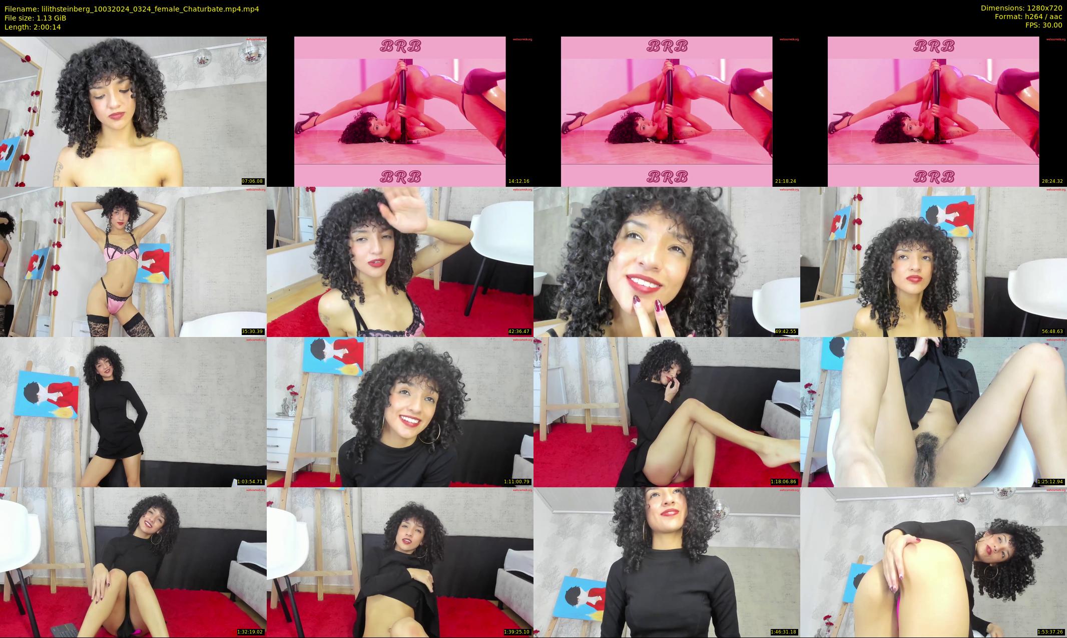 lilithsteinberg — 121 minute Chaturbate female cam show recording, 720p, Mar 10, 2024