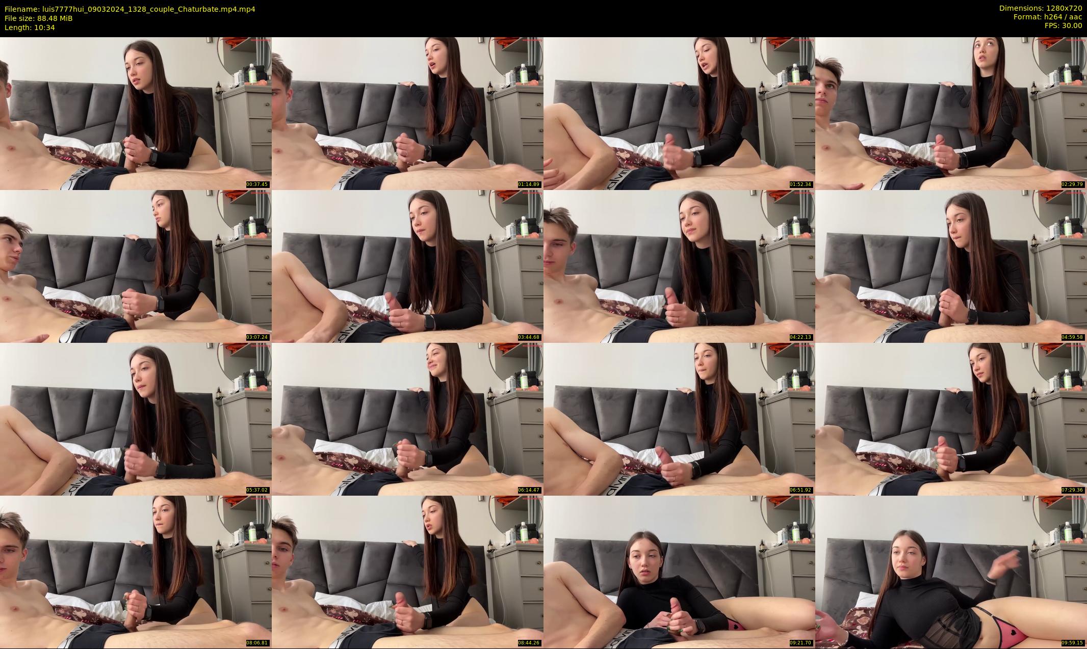 luis7777hui — 11 minute Chaturbate couple cam show recording, 720p, Mar 9, 2024