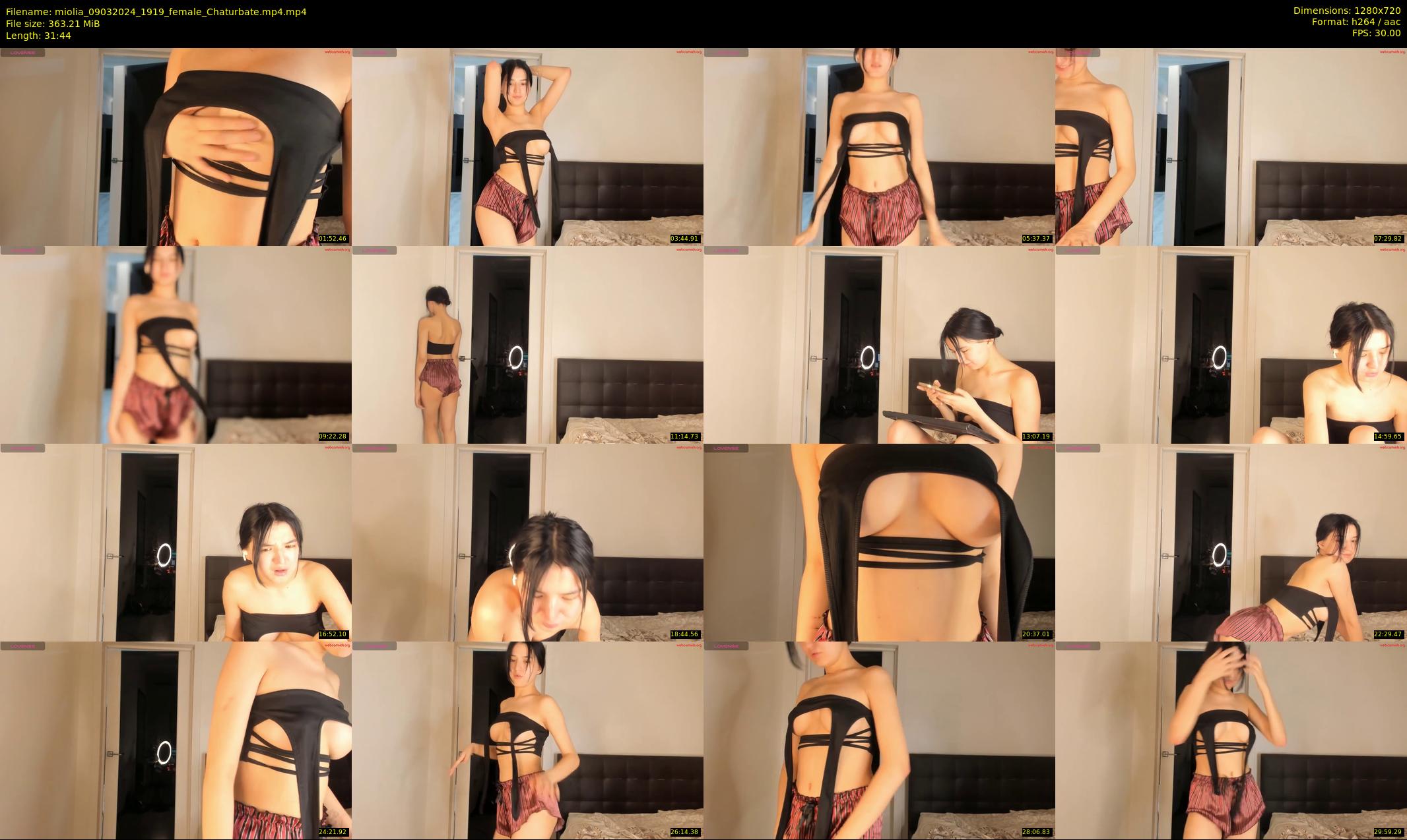 miolia — 32 minute Chaturbate female cam show recording, 720p, Mar 9, 2024