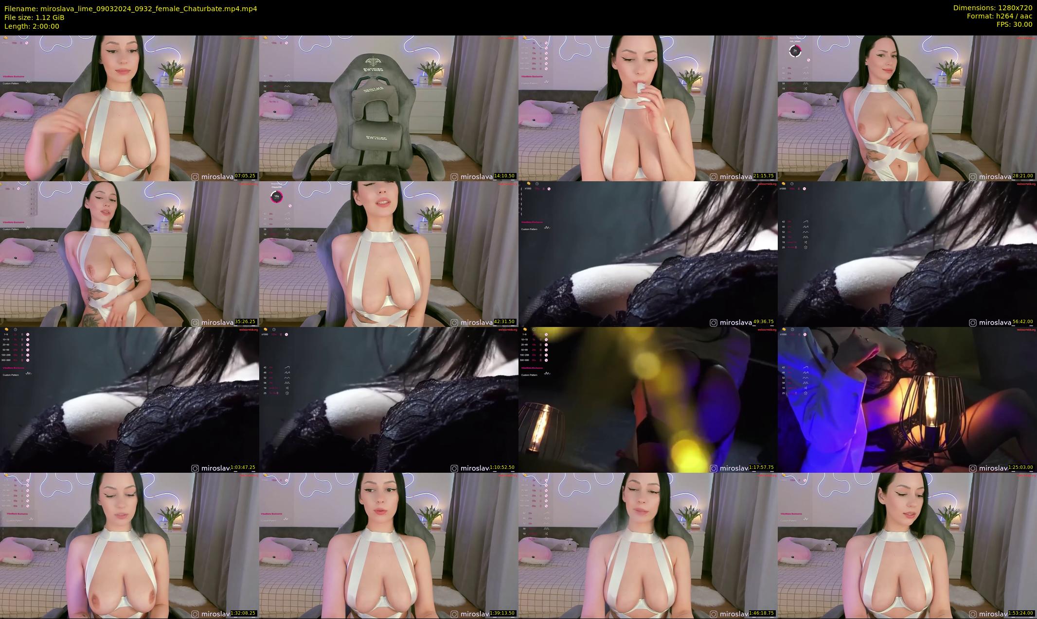 miroslava_lime — 120 minute Chaturbate female cam show recording, 720p, Mar 9, 2024