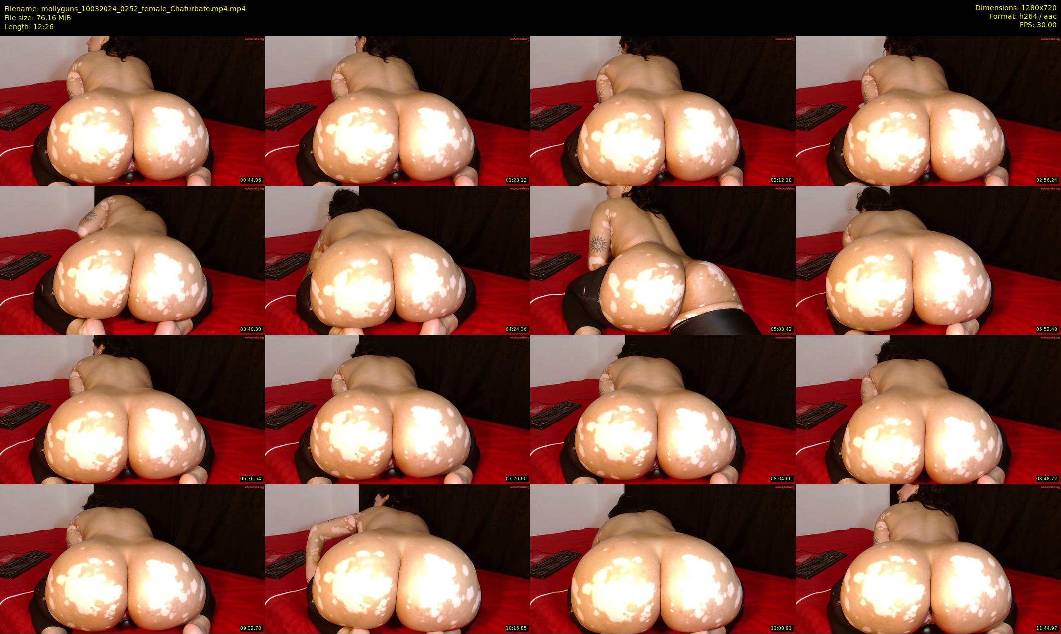 mollyguns — 13 minute Chaturbate female cam show recording, 720p, Mar 10, 2024