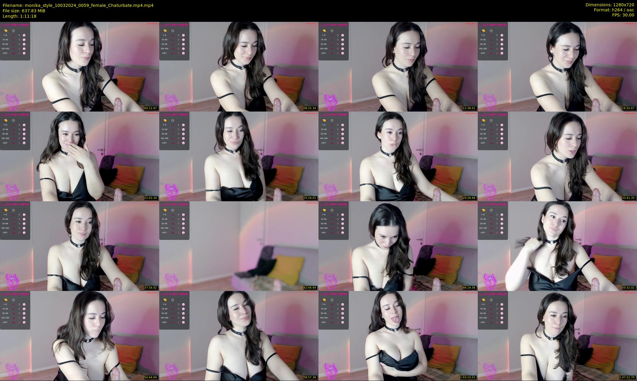 monika_style — 72 minute Chaturbate female cam show recording, 720p, Mar 10, 2024