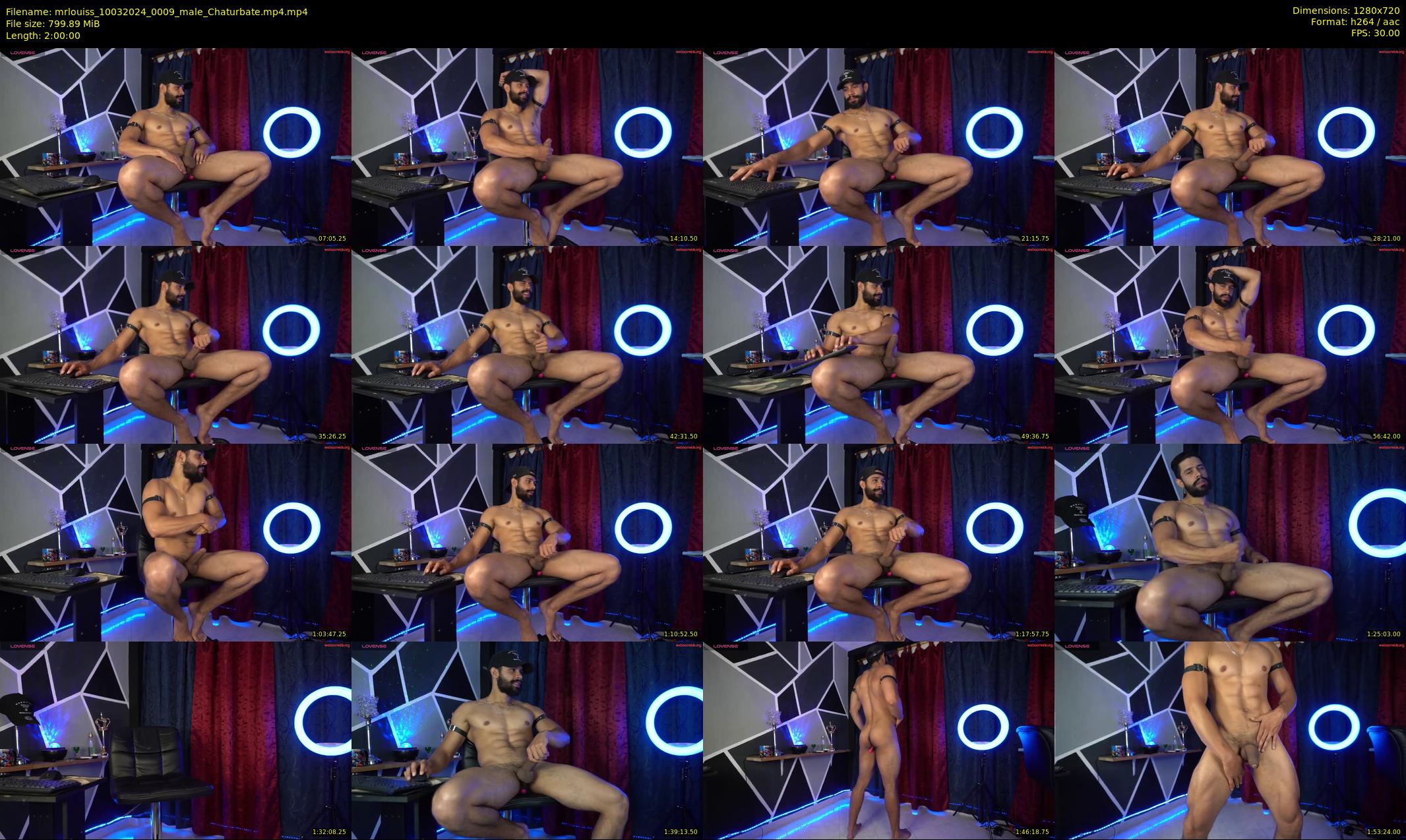 mrlouiss — 120 minute Chaturbate male cam show recording, 720p, Mar 10, 2024