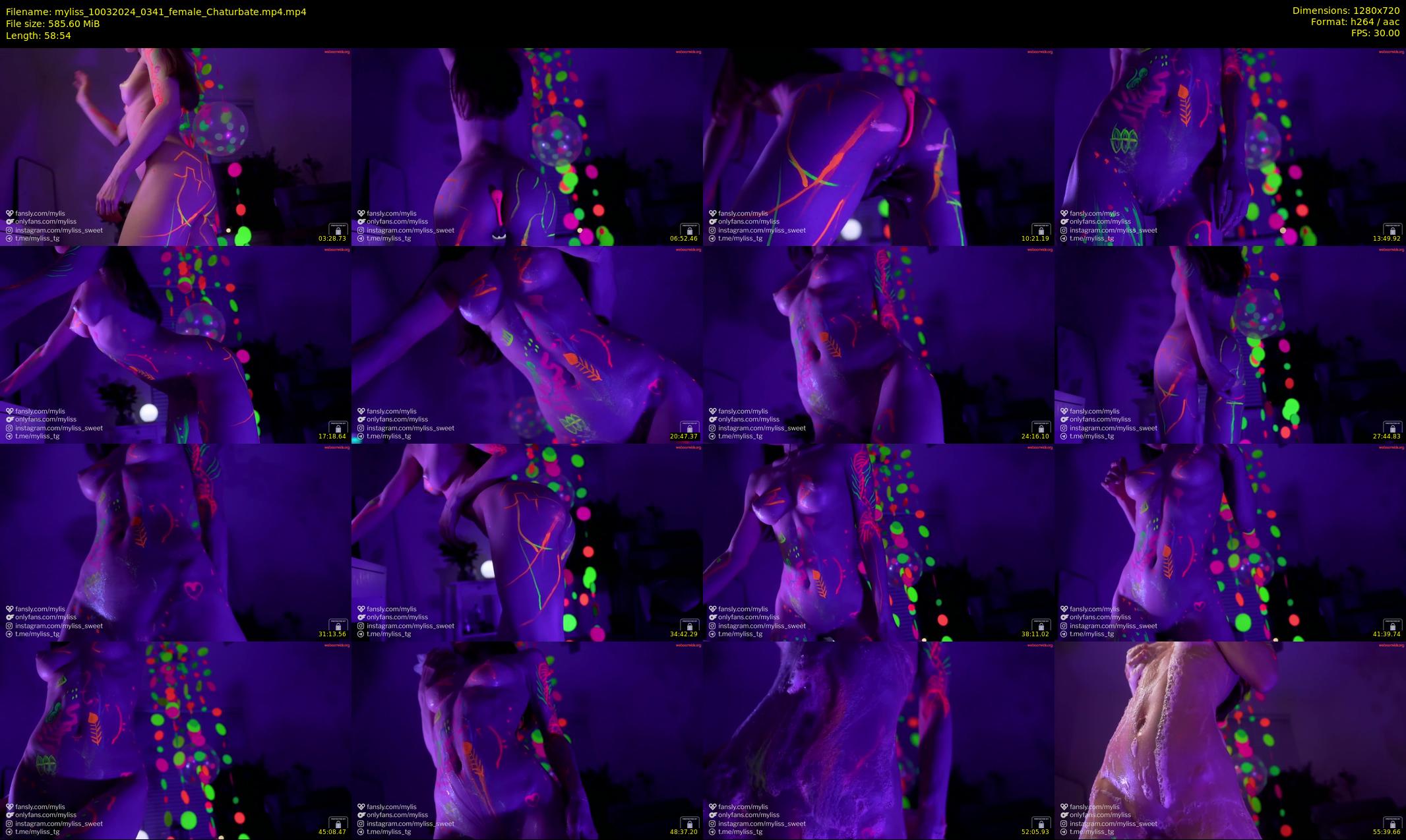 myliss — 59 minute Chaturbate female cam show recording, 720p, Mar 10, 2024
