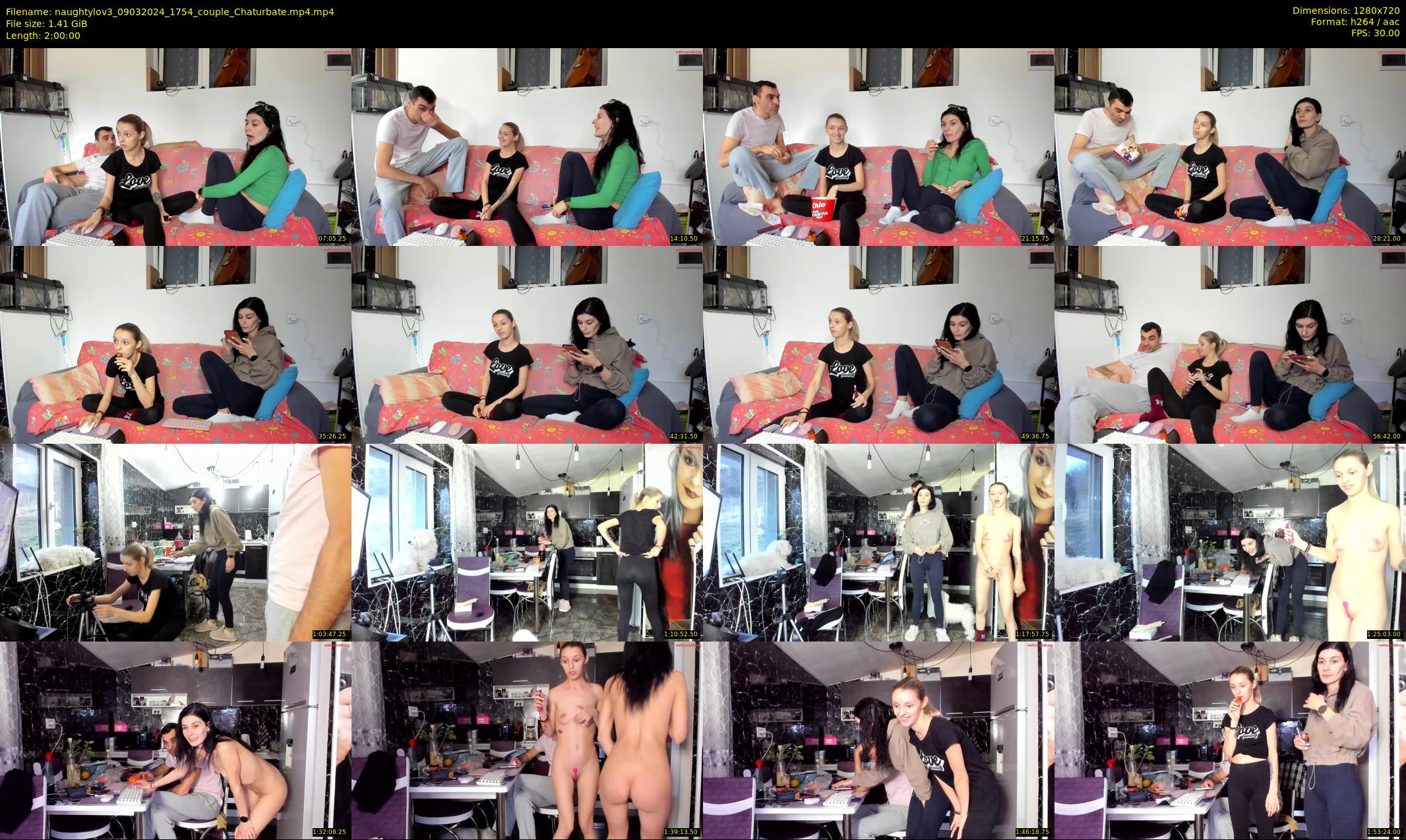 naughtylov3 — 120 minute Chaturbate couple cam show recording, 720p, Mar 9, 2024