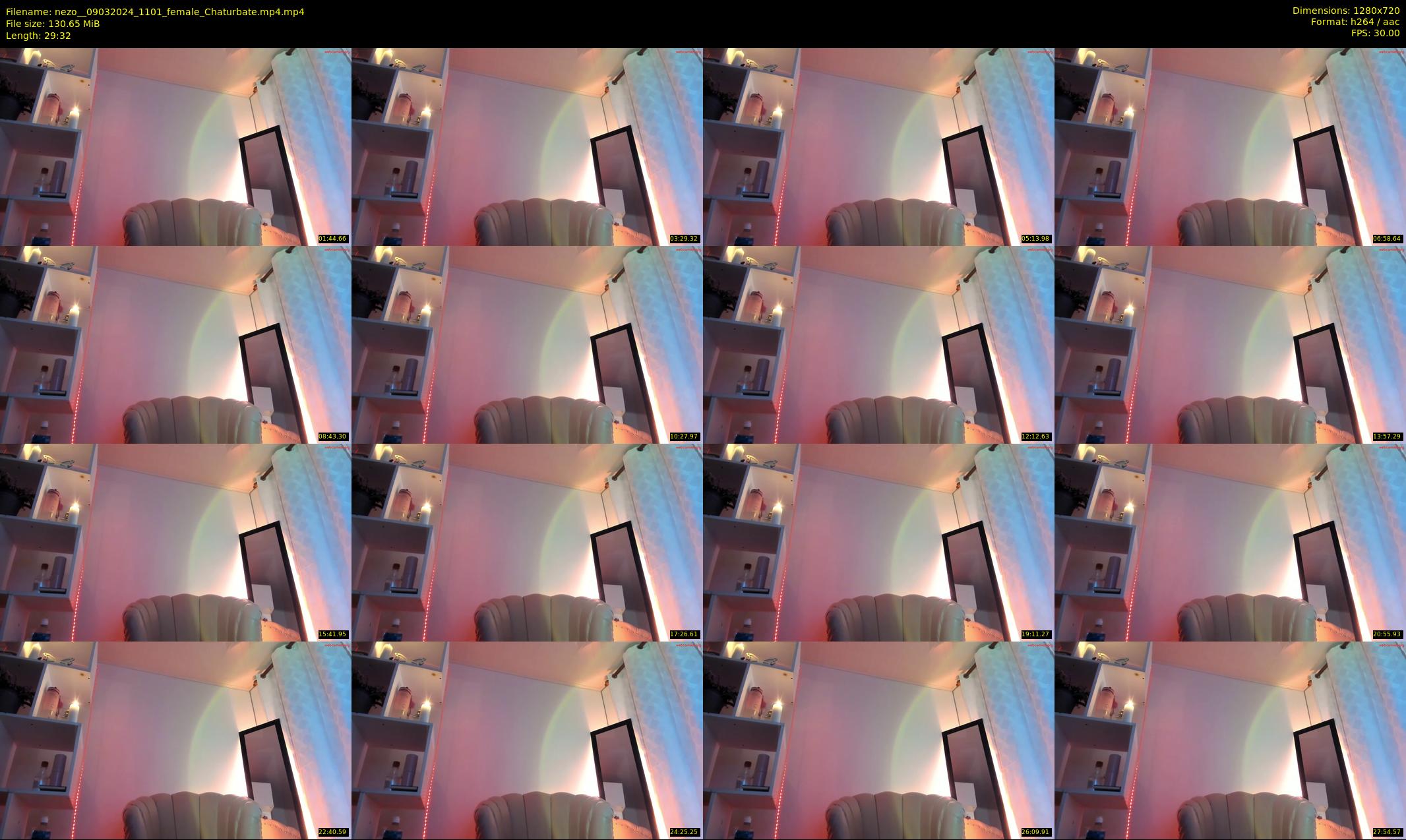 nezo_ — 30 minute Chaturbate female cam show recording, 720p, Mar 9, 2024