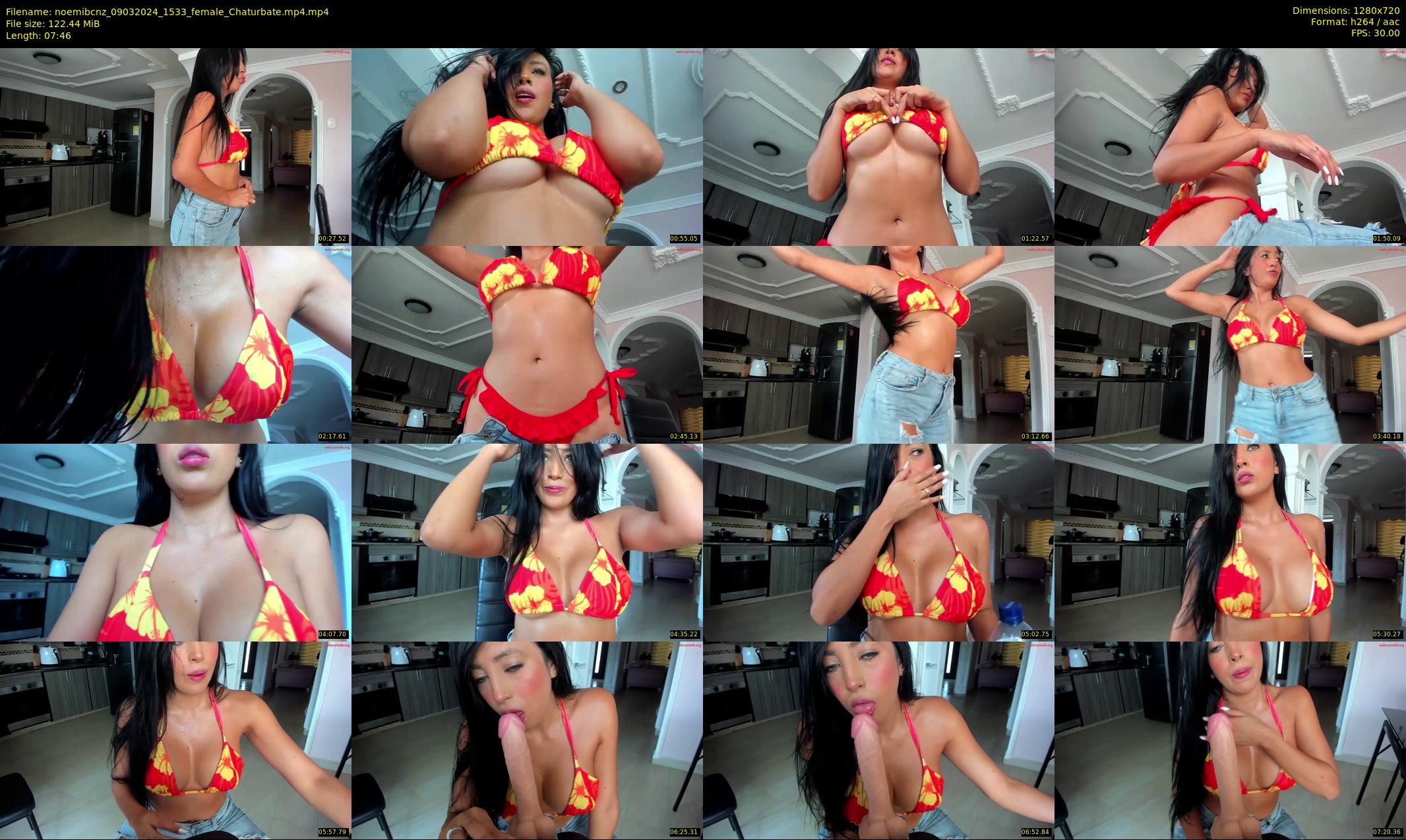 noemibcnz — 8 minute Chaturbate couple cam show recording, 720p, Mar 9, 2024