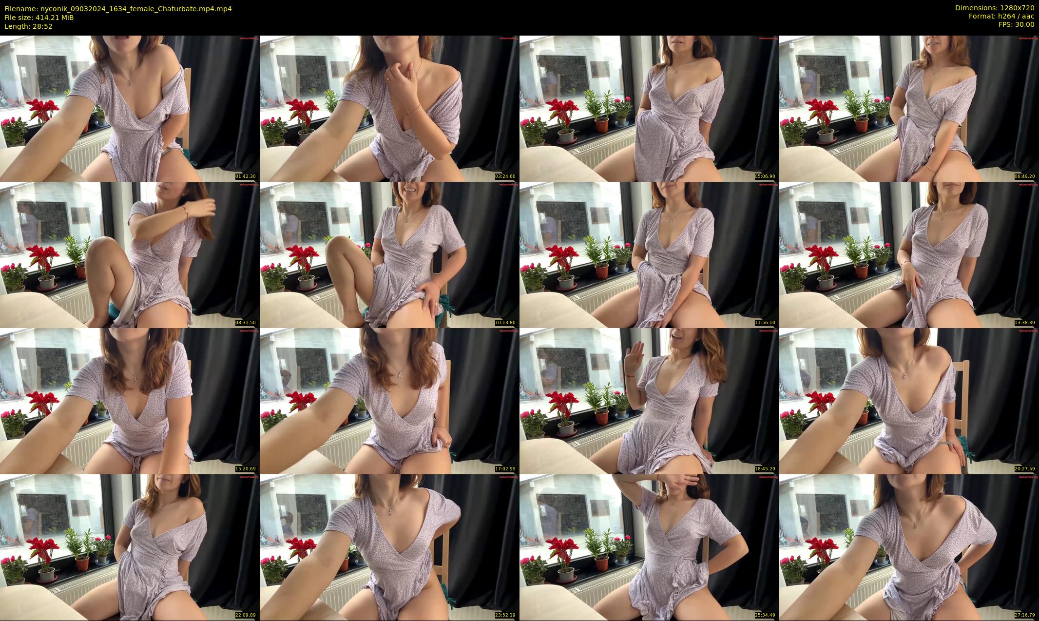 nyconik — 29 minute Chaturbate female cam show recording, 720p, Mar 9, 2024