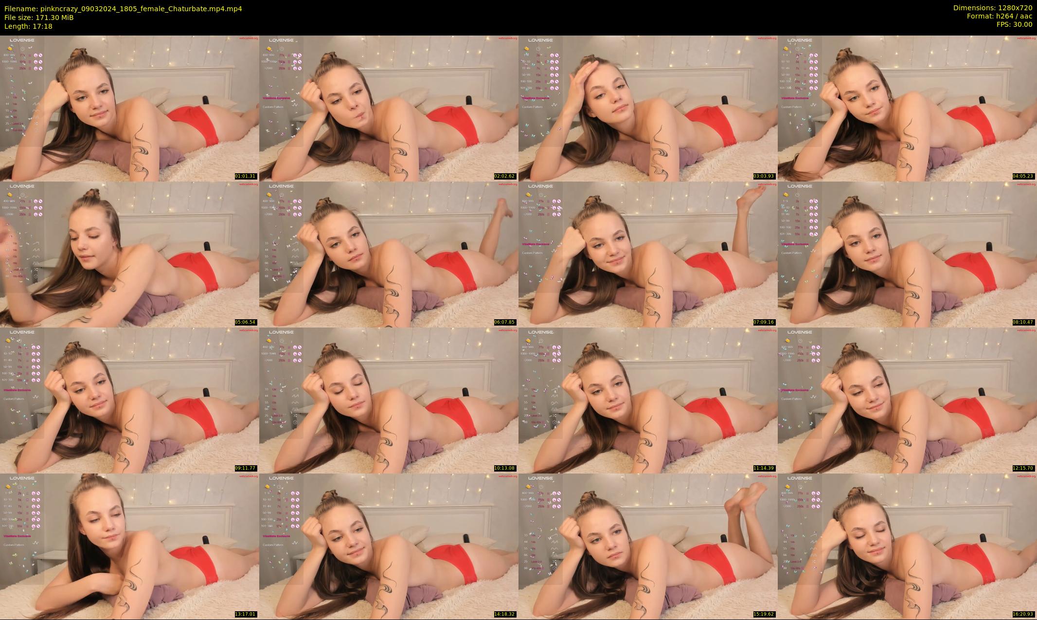 pinkncrazy — 18 minute Chaturbate female cam show recording, 720p, Mar 9, 2024