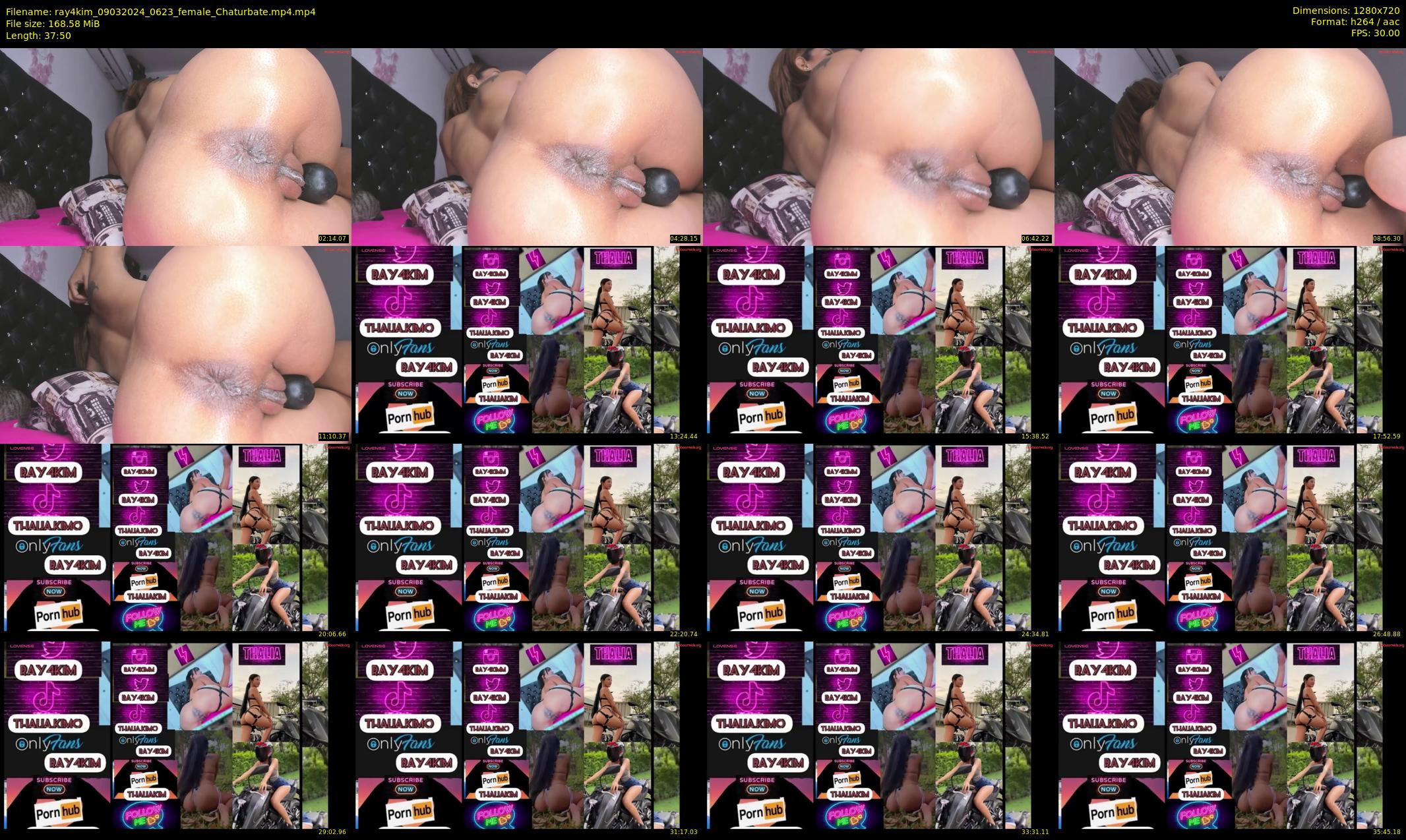 ray4kim — 38 minute Chaturbate couple cam show recording, 720p, Mar 9, 2024