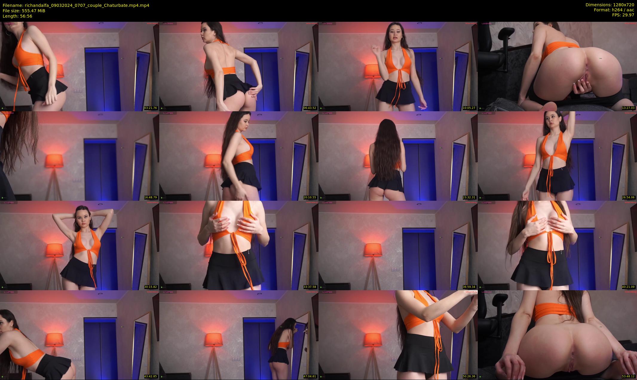 richandalfa — 57 minute Chaturbate couple cam show recording, 720p, Mar 9, 2024