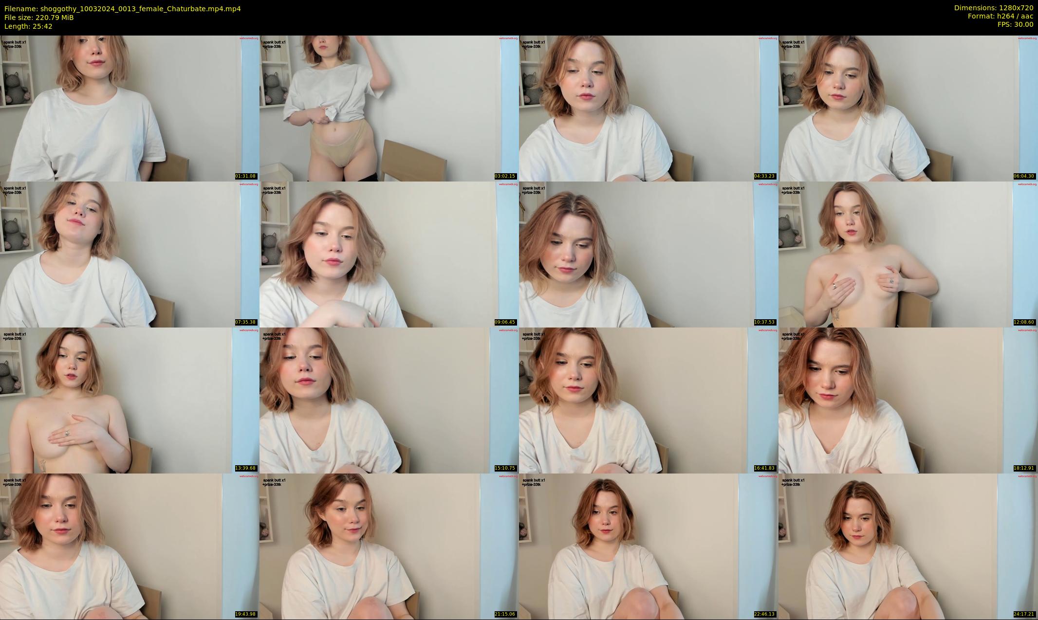 shoggothy — 26 minute Chaturbate female cam show recording, 720p, Mar 10, 2024