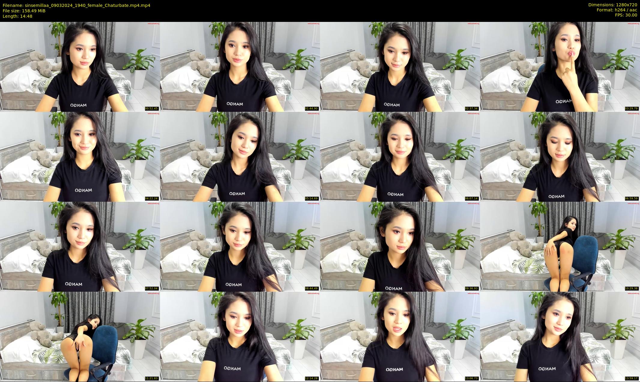 sinsemillaa — 15 minute Chaturbate female cam show recording, 720p, Mar 9, 2024