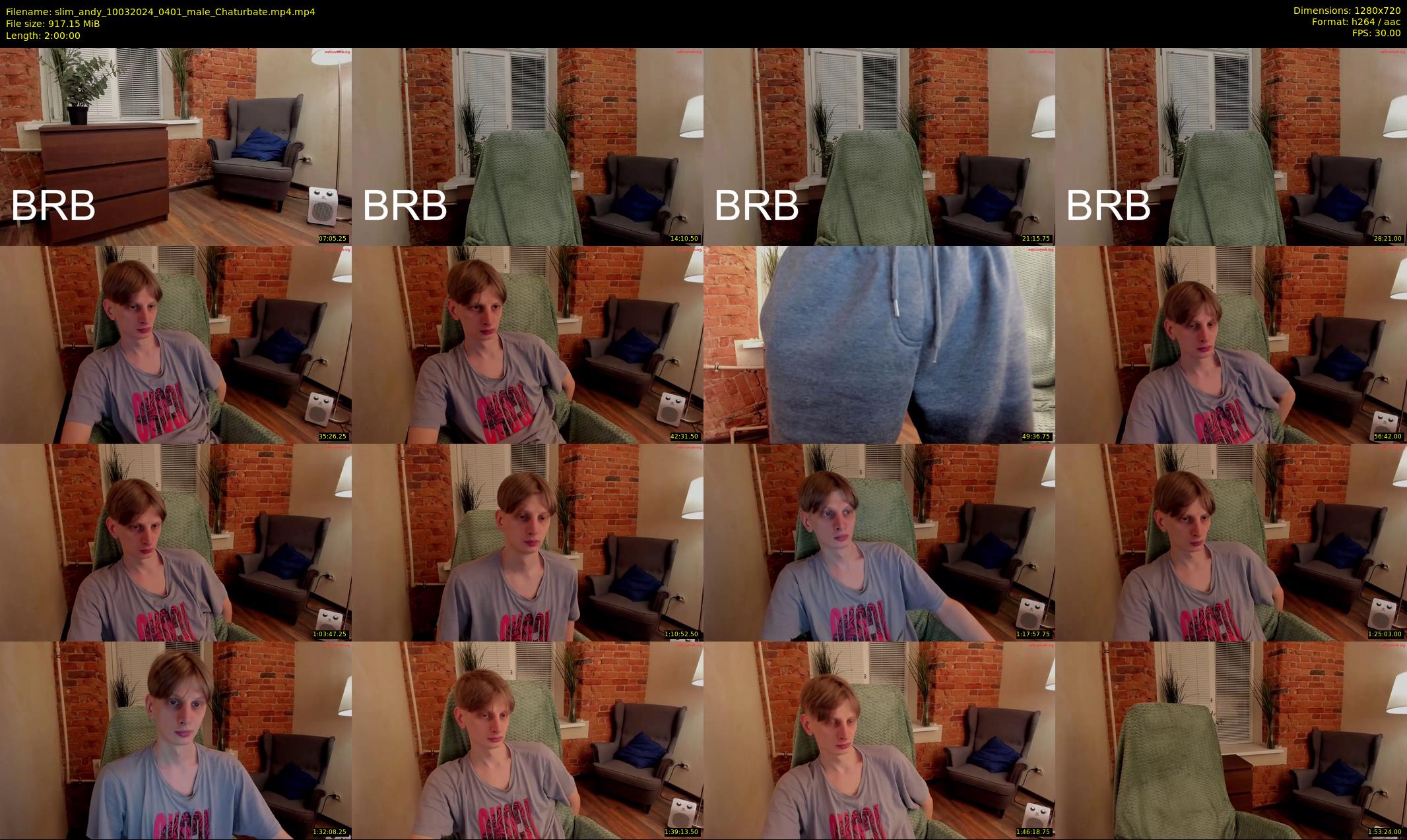 slim_andy — 120 minute Chaturbate male cam show recording, 720p, Mar 10, 2024