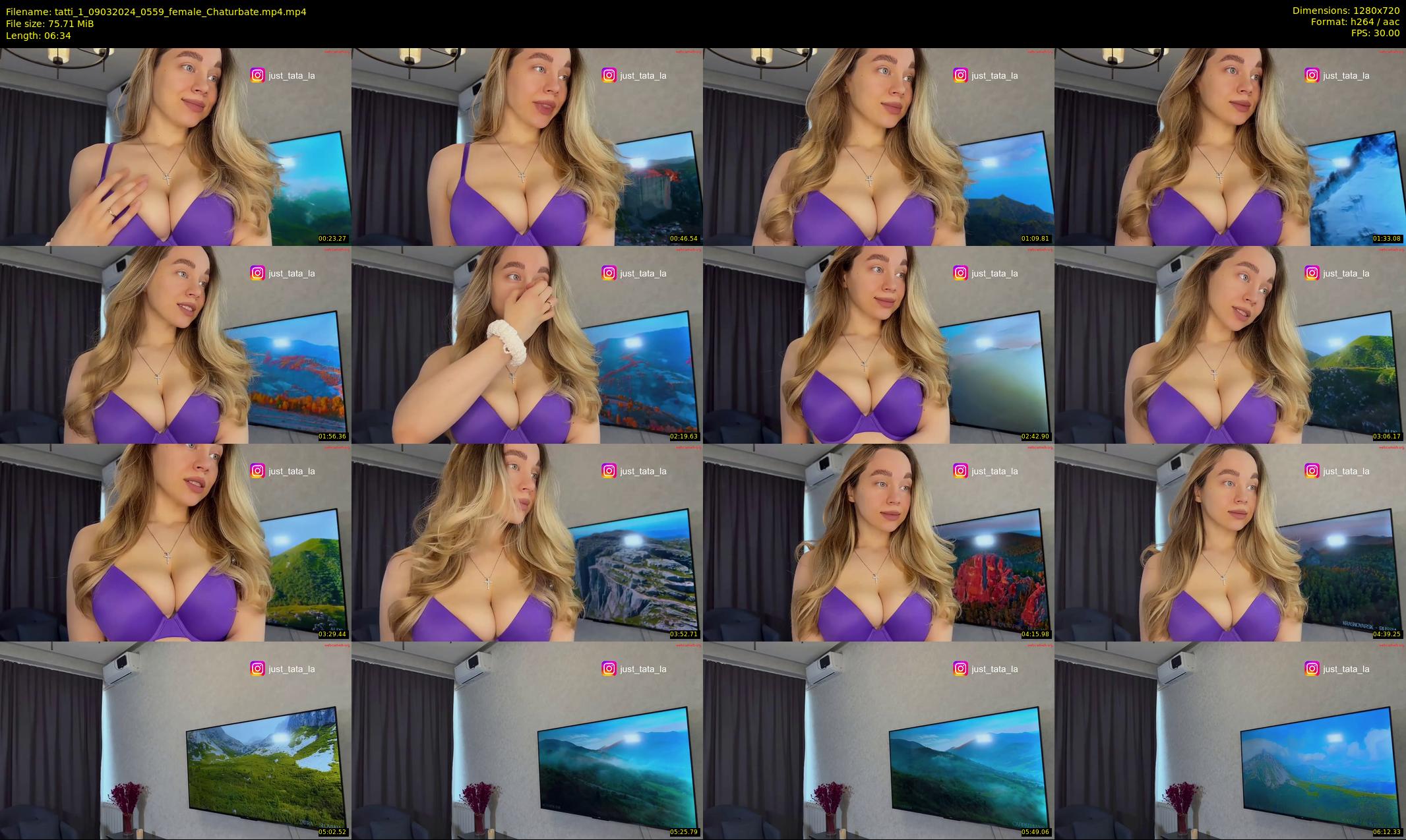 tatti_1 — 7 minute Chaturbate female cam show recording, 720p, Mar 9, 2024