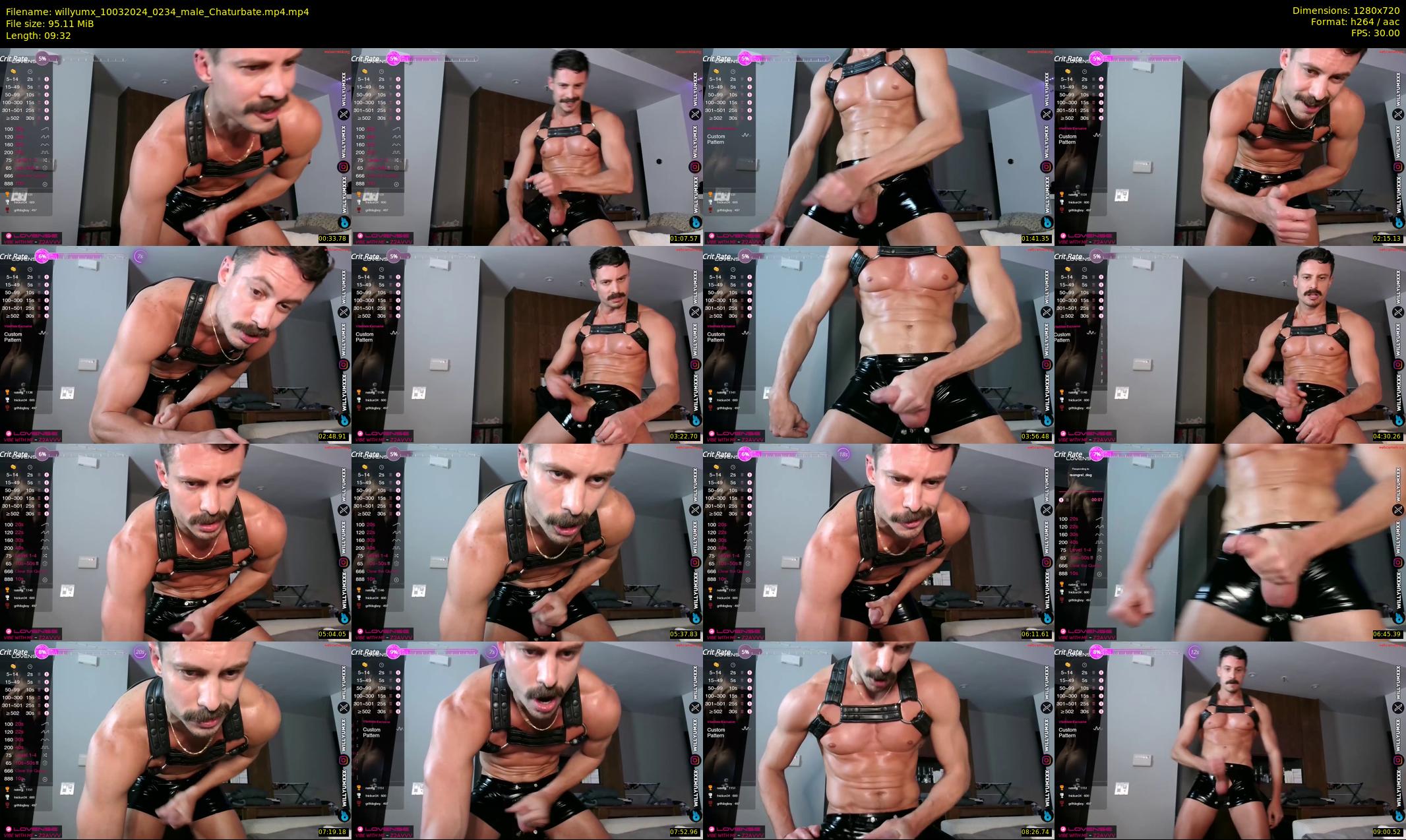 willyumx — 10 minute Chaturbate male cam show recording, 720p, Mar 10, 2024