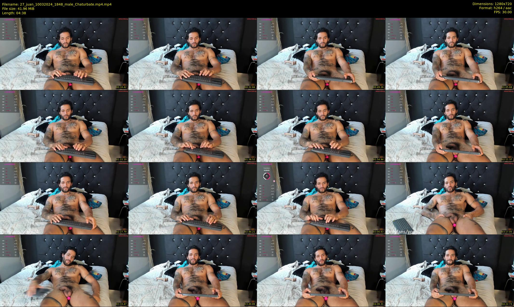 27_juan — 5 minute Chaturbate male cam show recording, 720p, Mar 10, 2024