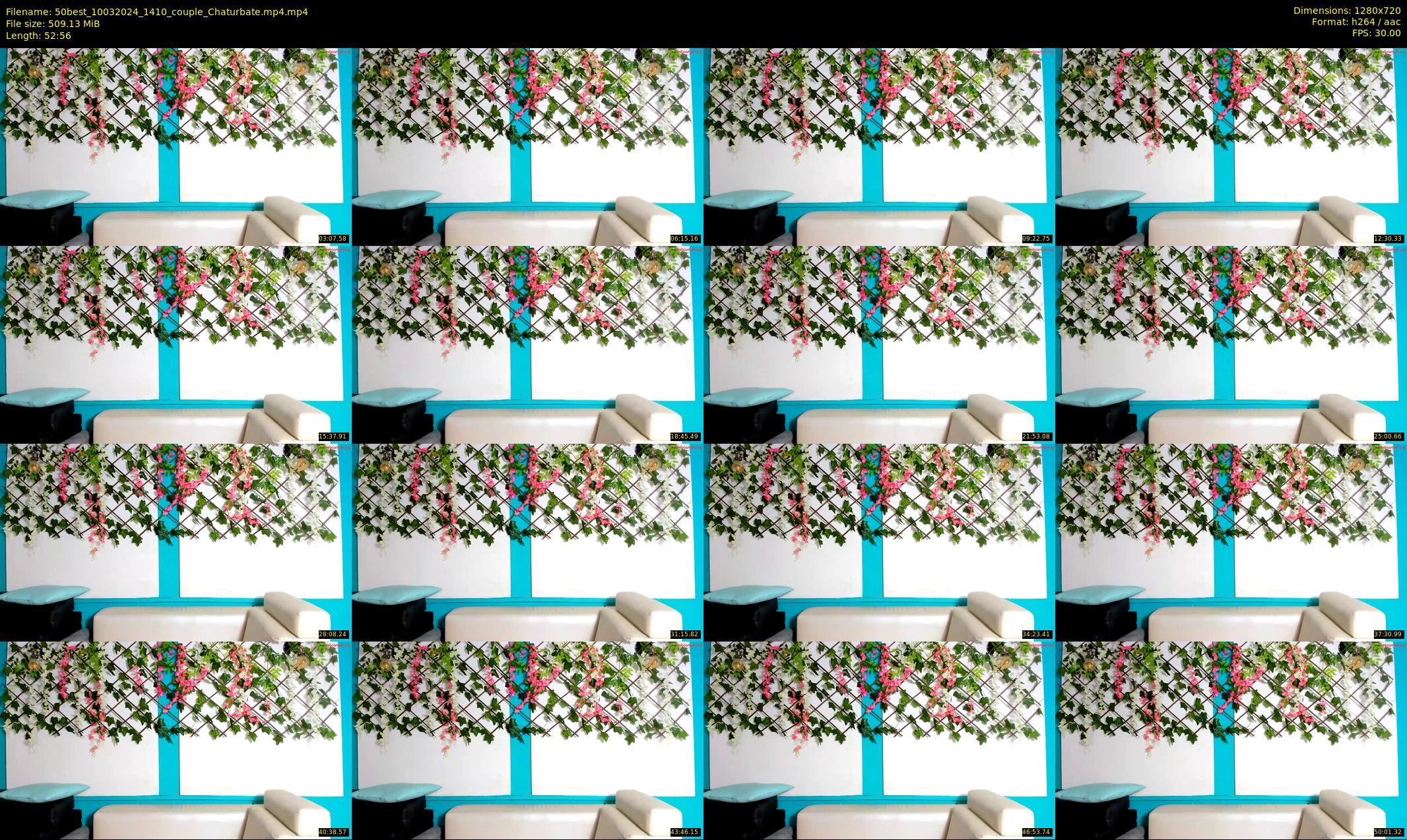 50best — 53 minute Chaturbate couple cam show recording, 720p, Mar 10, 2024