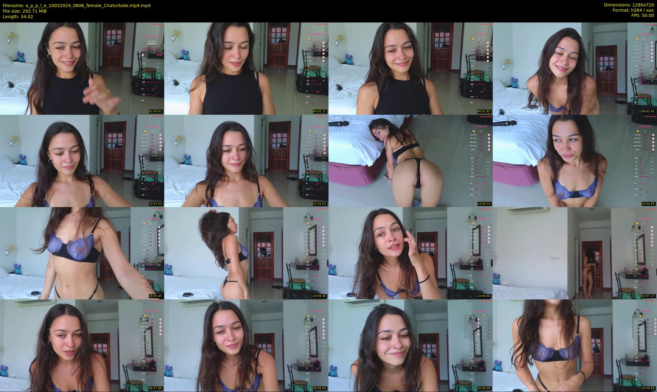 a_p_p_l_e — 35 minute Chaturbate female cam show recording, 720p, Mar 10, 2024