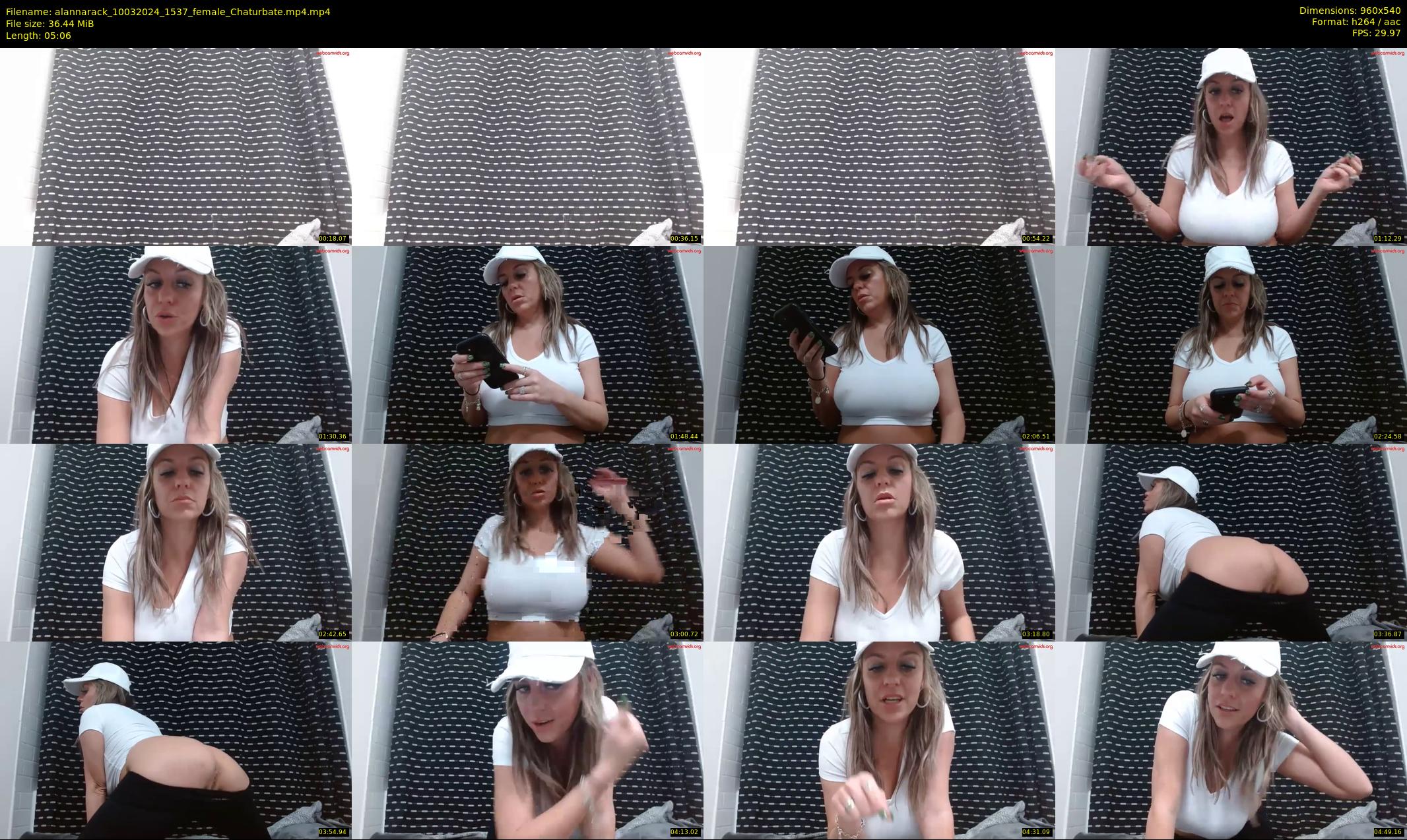 alannarack — 6 minute Chaturbate female cam show recording, 480p, Mar 10, 2024