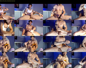 alessandrospain82 — 46 minute Chaturbate male cam show recording, 720p, Mar 10, 2024