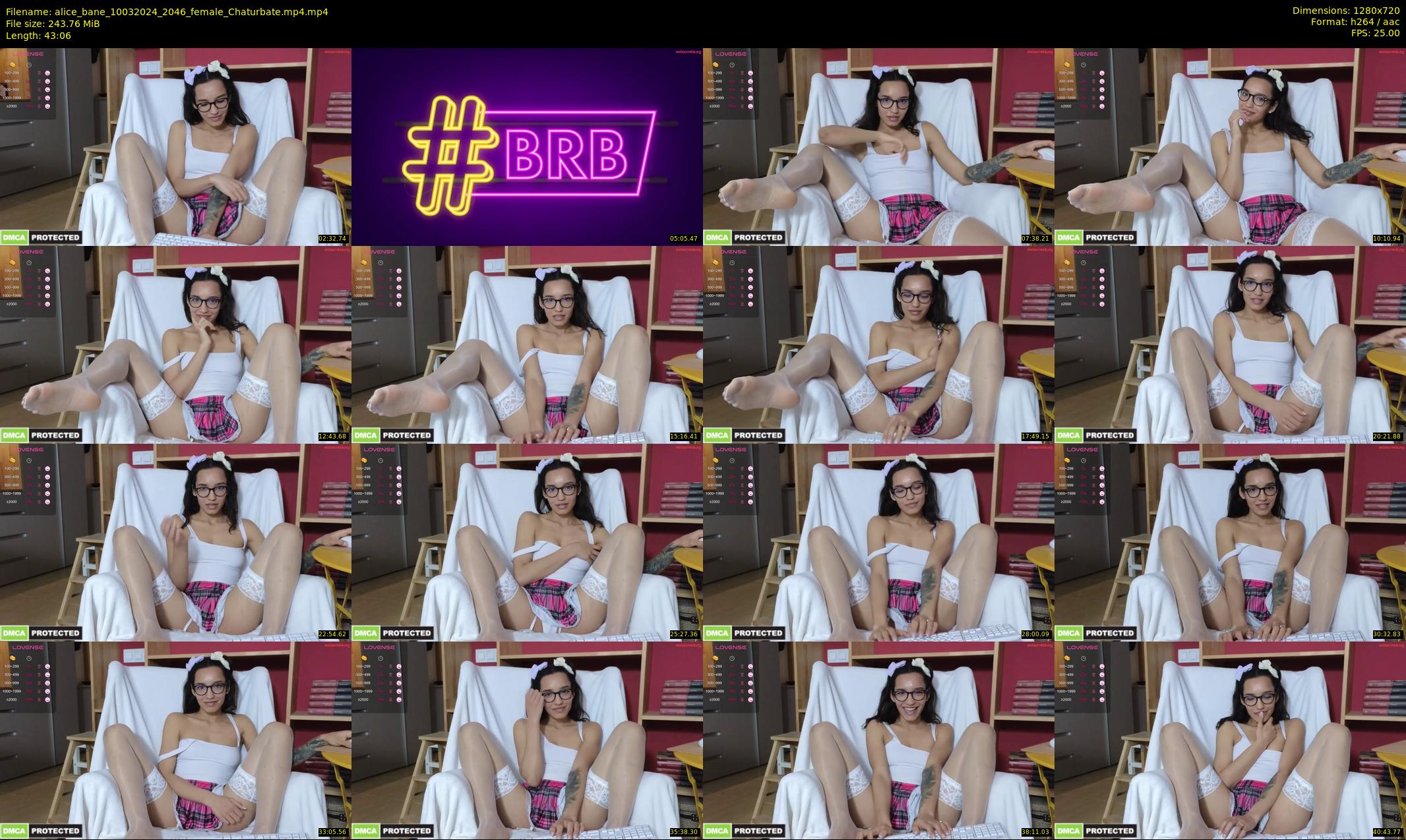 alice_bane — 44 minute Chaturbate female cam show recording, 720p, Mar 10, 2024