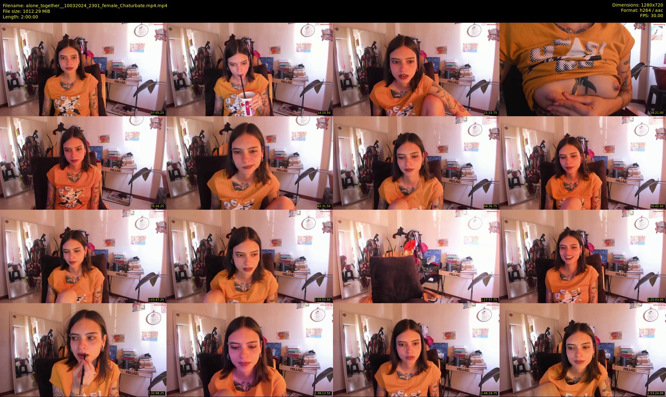 alone_together_ — 120 minute Chaturbate female cam show recording, 720p, Mar 10, 2024