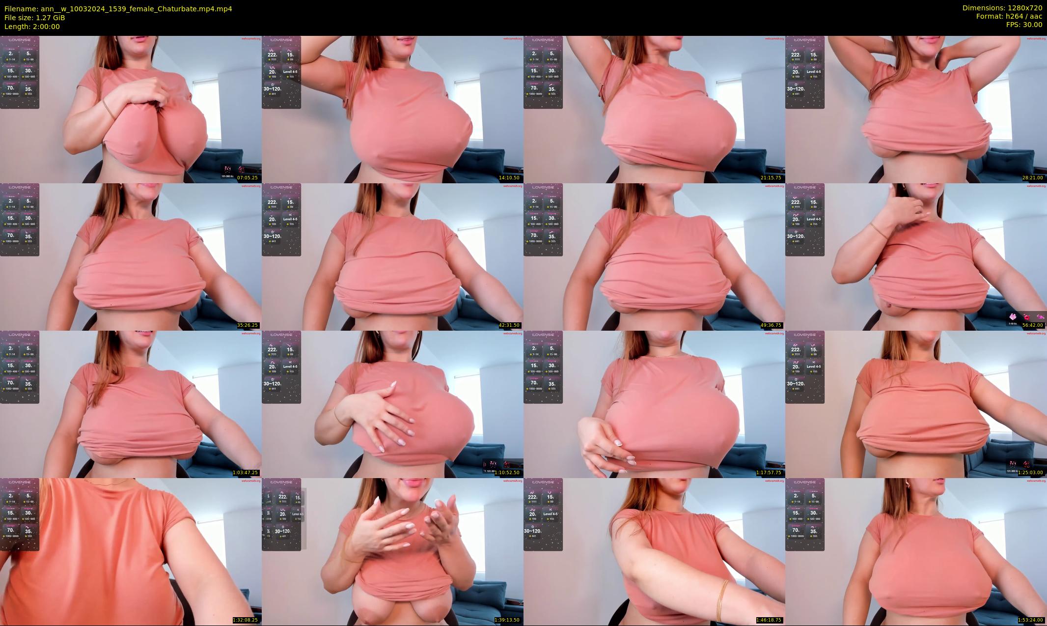 ann__w — 120 minute Chaturbate female cam show recording, 720p, Mar 10, 2024