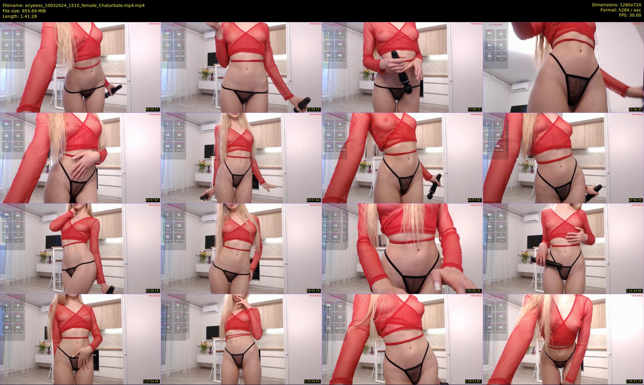 anyeess — 102 minute Chaturbate female cam show recording, 720p, Mar 10, 2024
