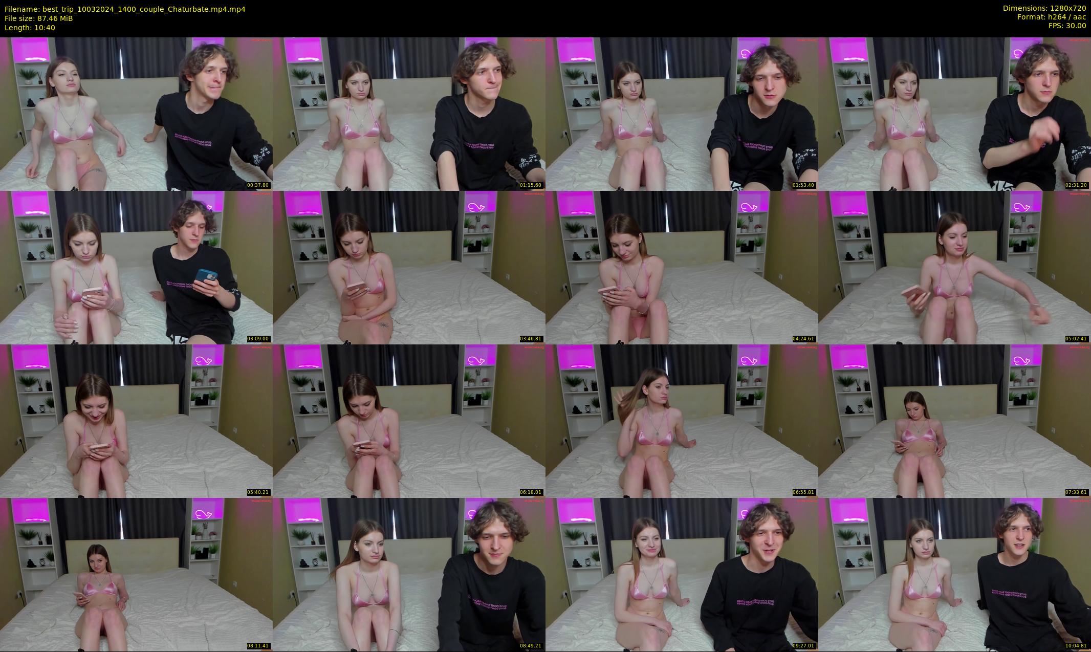 best_trip — 11 minute Chaturbate couple cam show recording, 720p, Mar 10, 2024