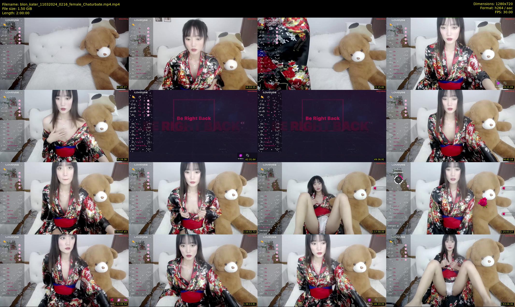 blon_kater — 120 minute Chaturbate female cam show recording, 720p, Mar 11, 2024