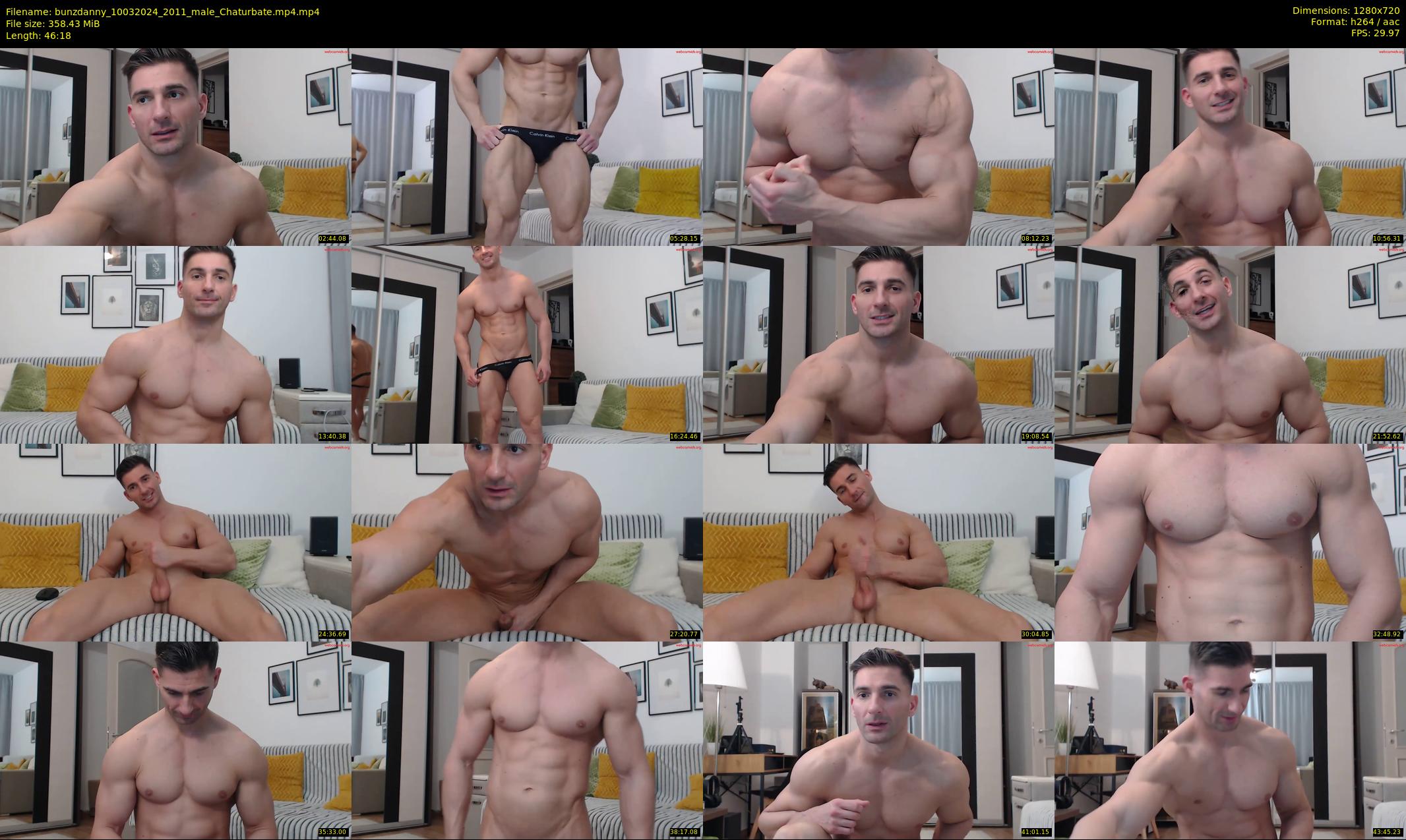bunzdanny — 47 minute Chaturbate male cam show recording, 720p, Mar 10, 2024