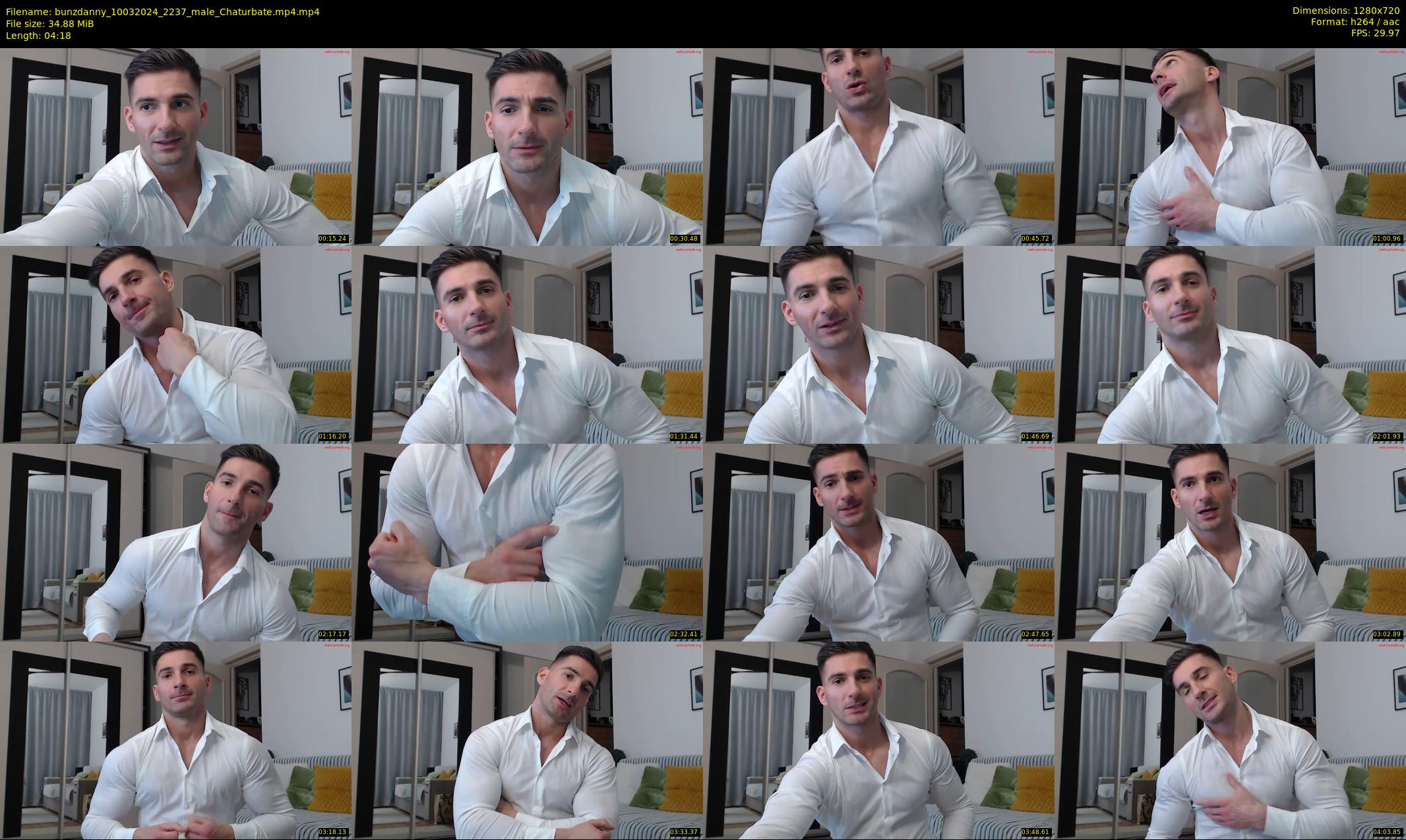 bunzdanny — 5 minute Chaturbate male cam show recording, 720p, Mar 10, 2024