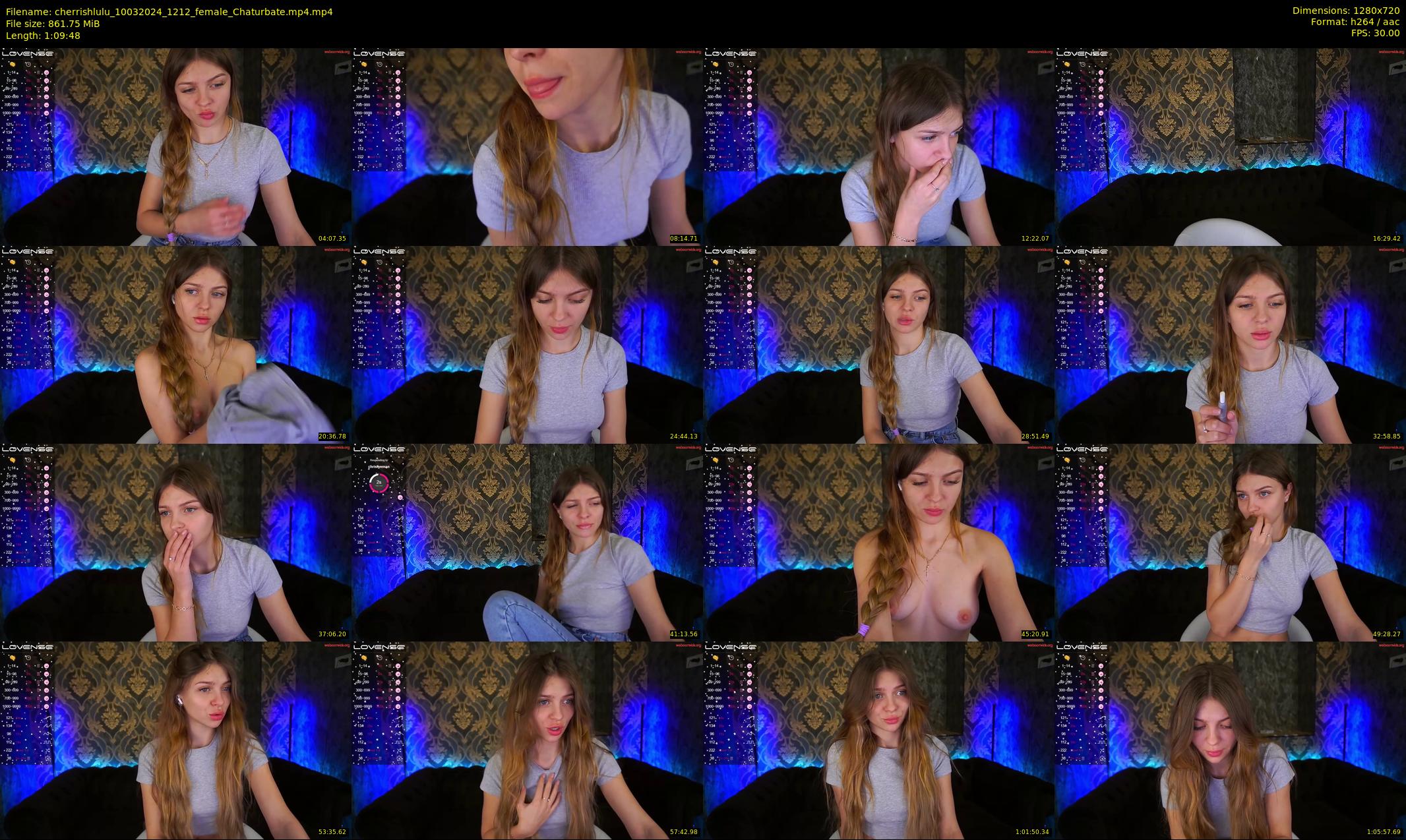 cherrishlulu — 70 minute Chaturbate female cam show recording, 720p, Mar 10, 2024