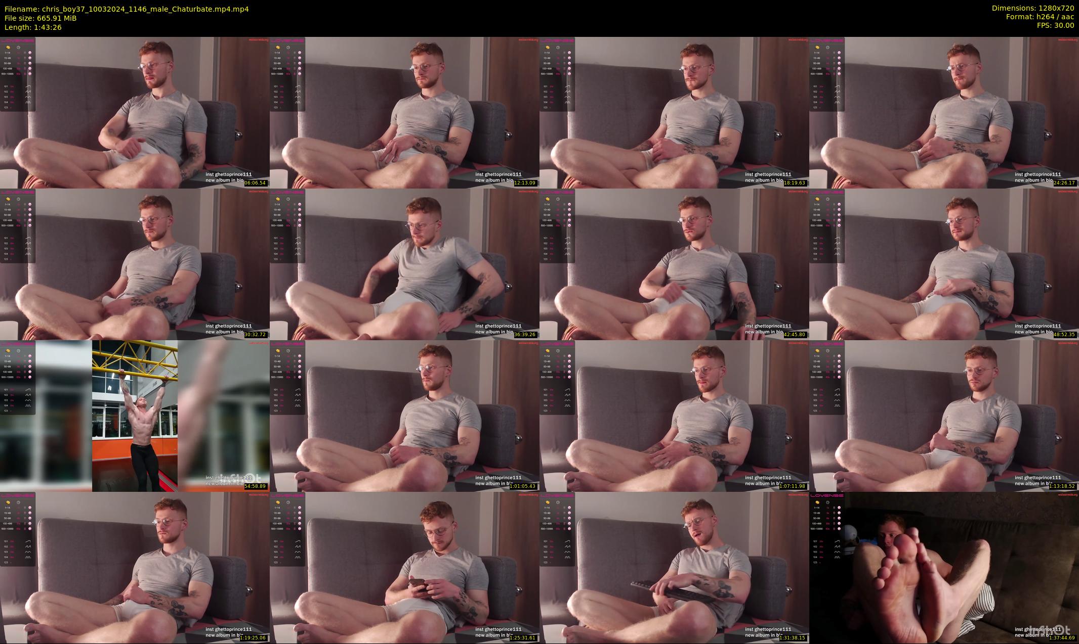 chris_boy37 — 104 minute Chaturbate male cam show recording, 720p, Mar 10, 2024