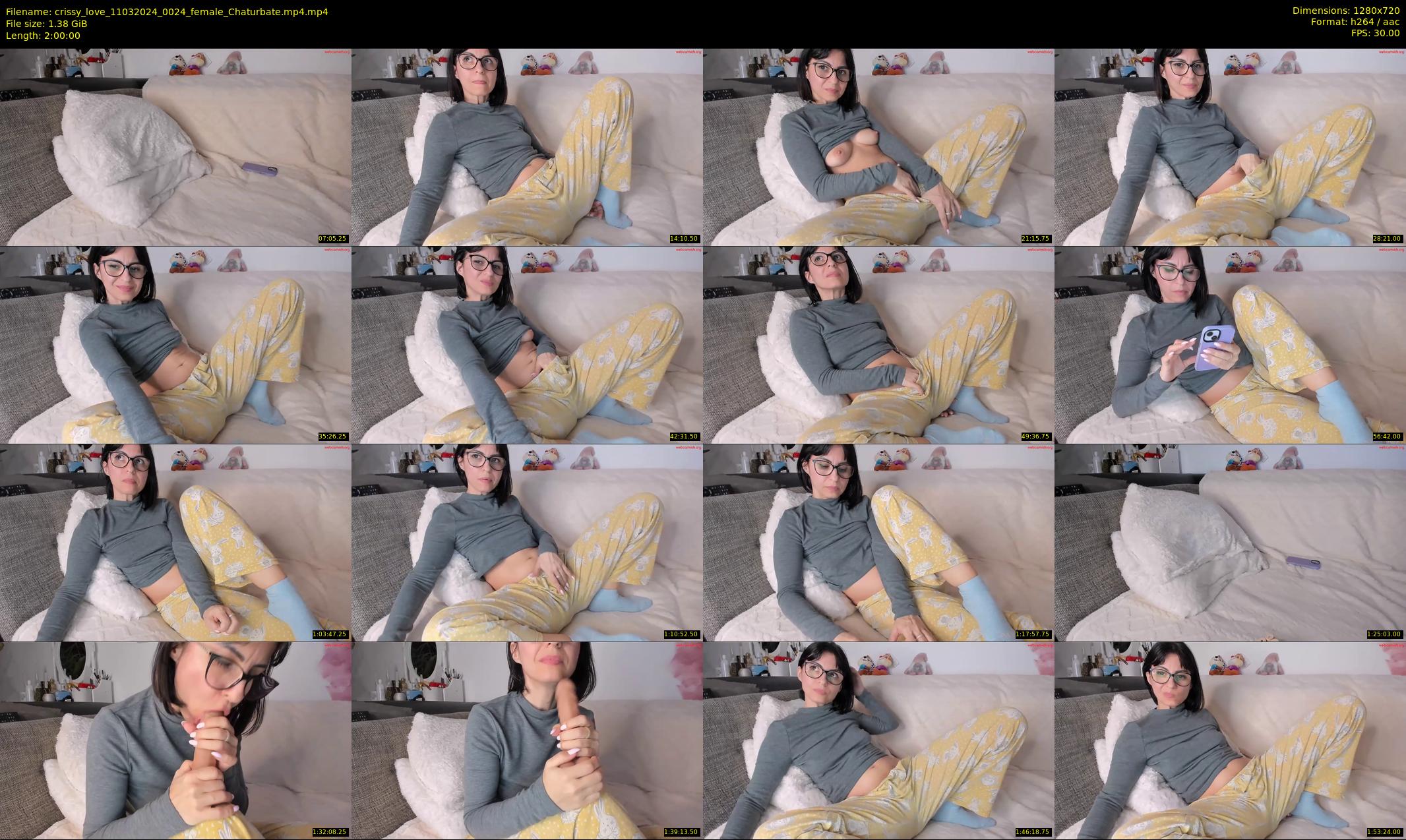 crissy_love — 120 minute Chaturbate female cam show recording, 720p, Mar 11, 2024