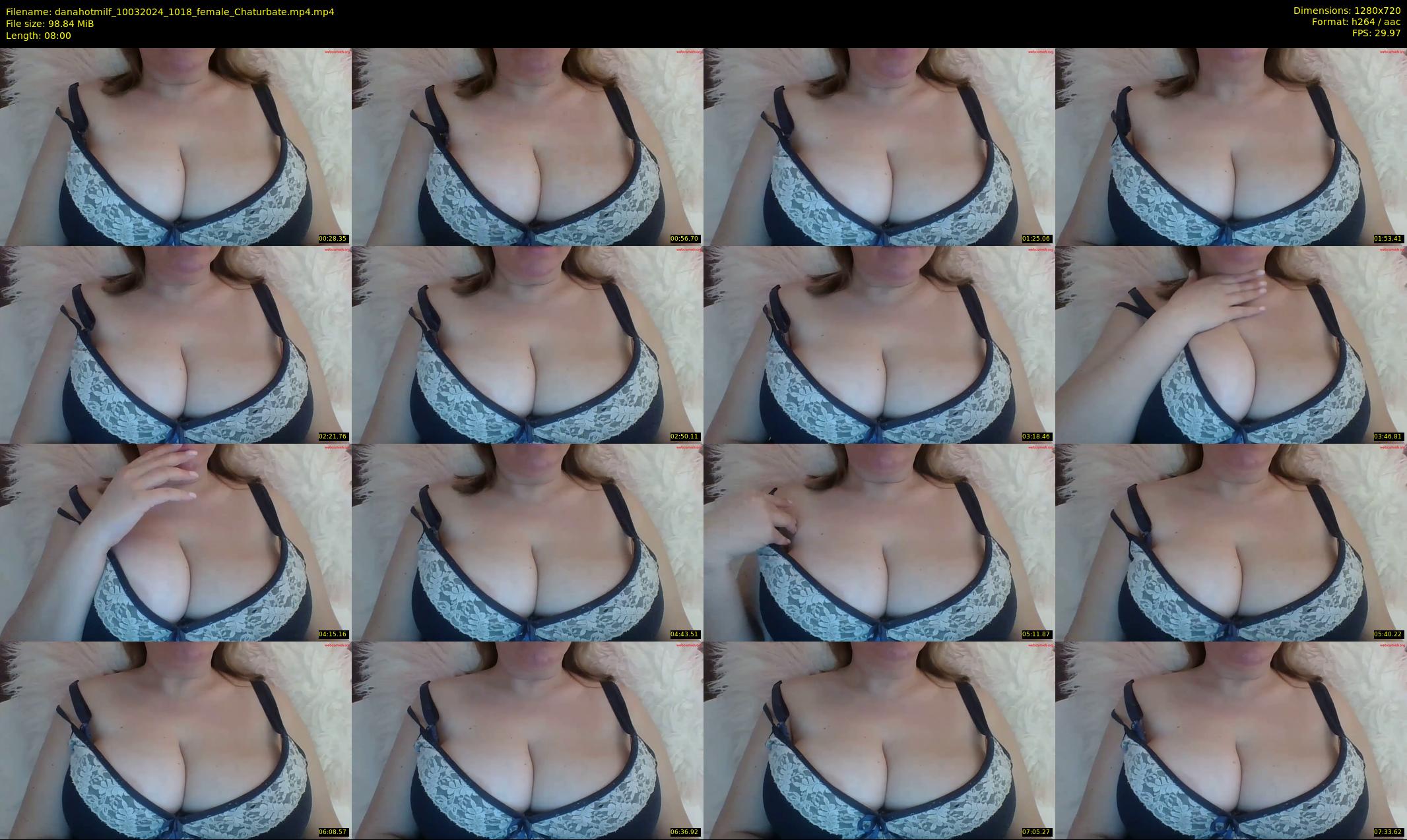 danahotmilf — 8 minute Chaturbate female cam show recording, 720p, Mar 10, 2024