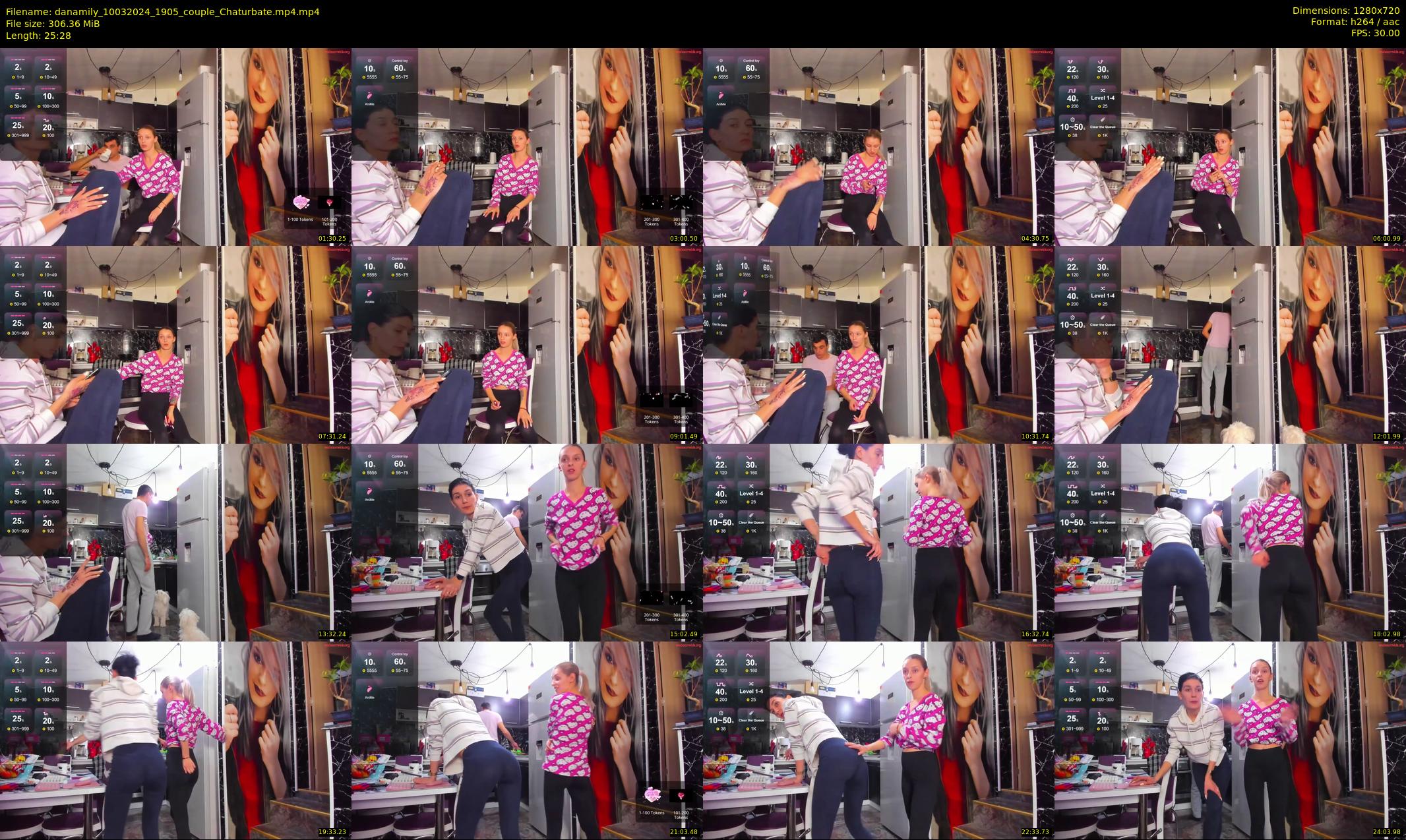 danamily — 26 minute Chaturbate female cam show recording, 720p, Mar 10, 2024