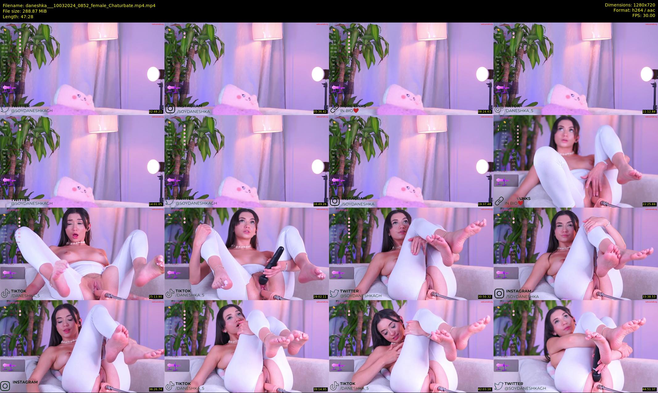 daneshka__ — 48 minute Chaturbate female cam show recording, 720p, Mar 10, 2024