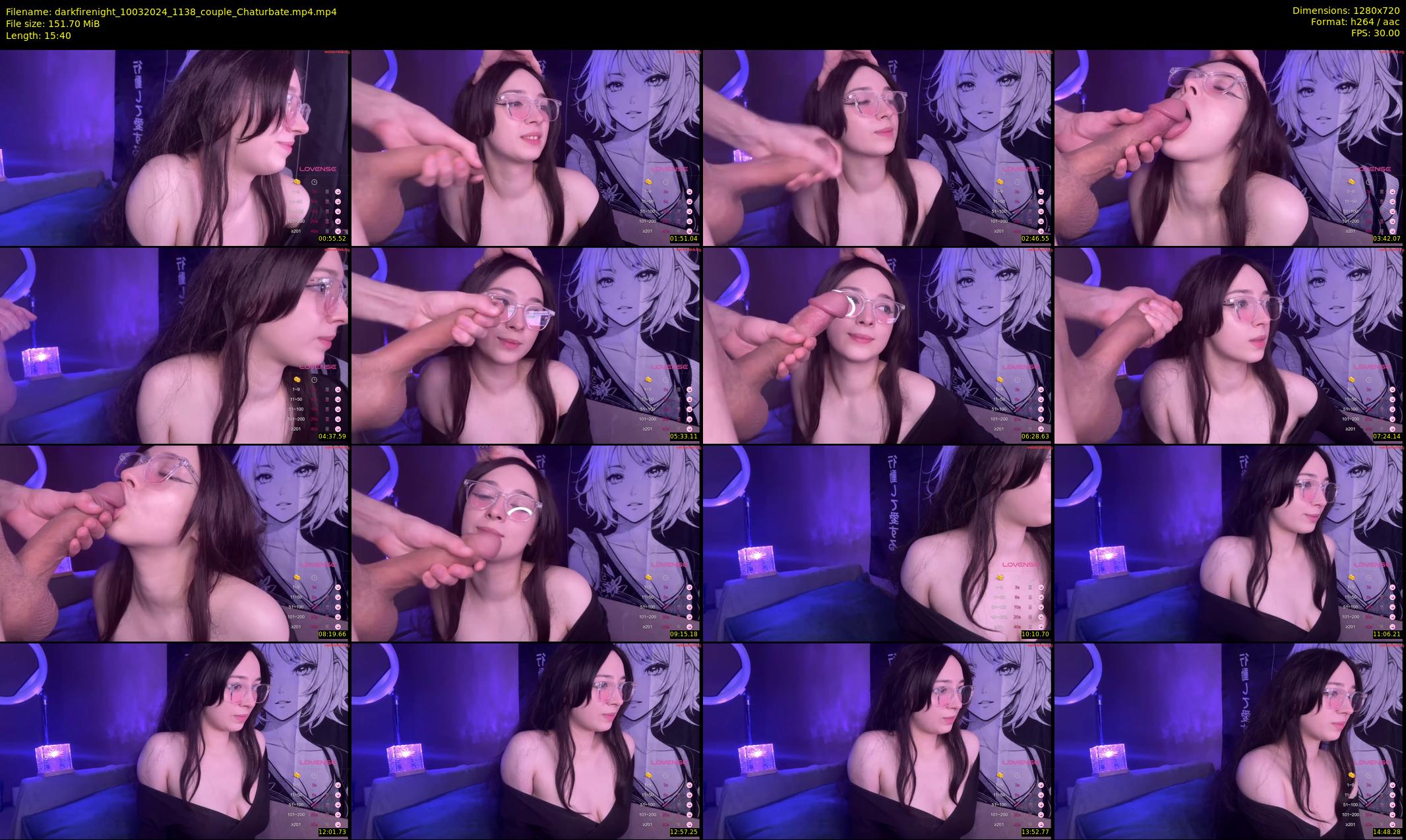 darkfirenight — 16 minute Chaturbate couple cam show recording, 720p, Mar 10, 2024
