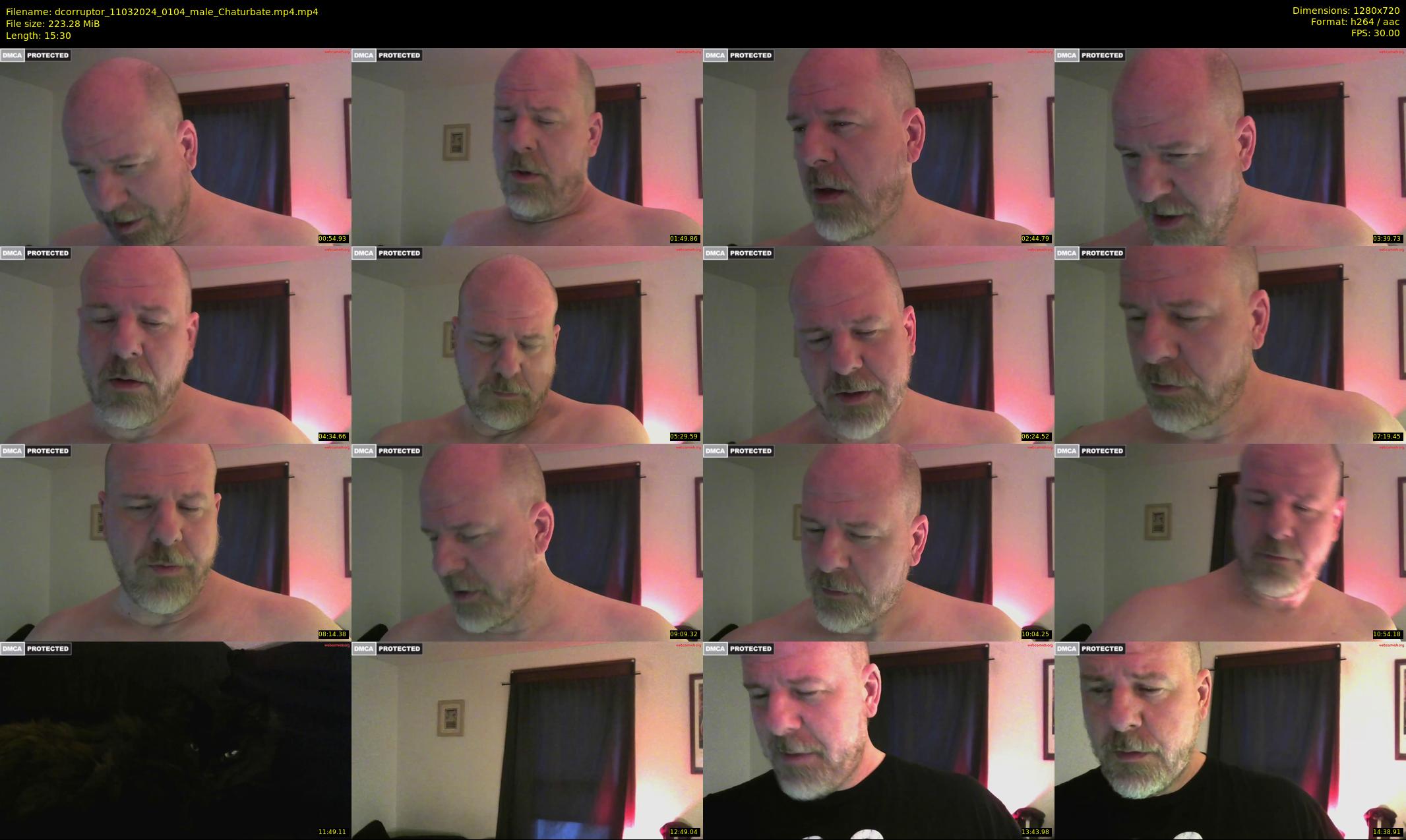 dcorruptor — 16 minute Chaturbate male cam show recording, 720p, Mar 11, 2024