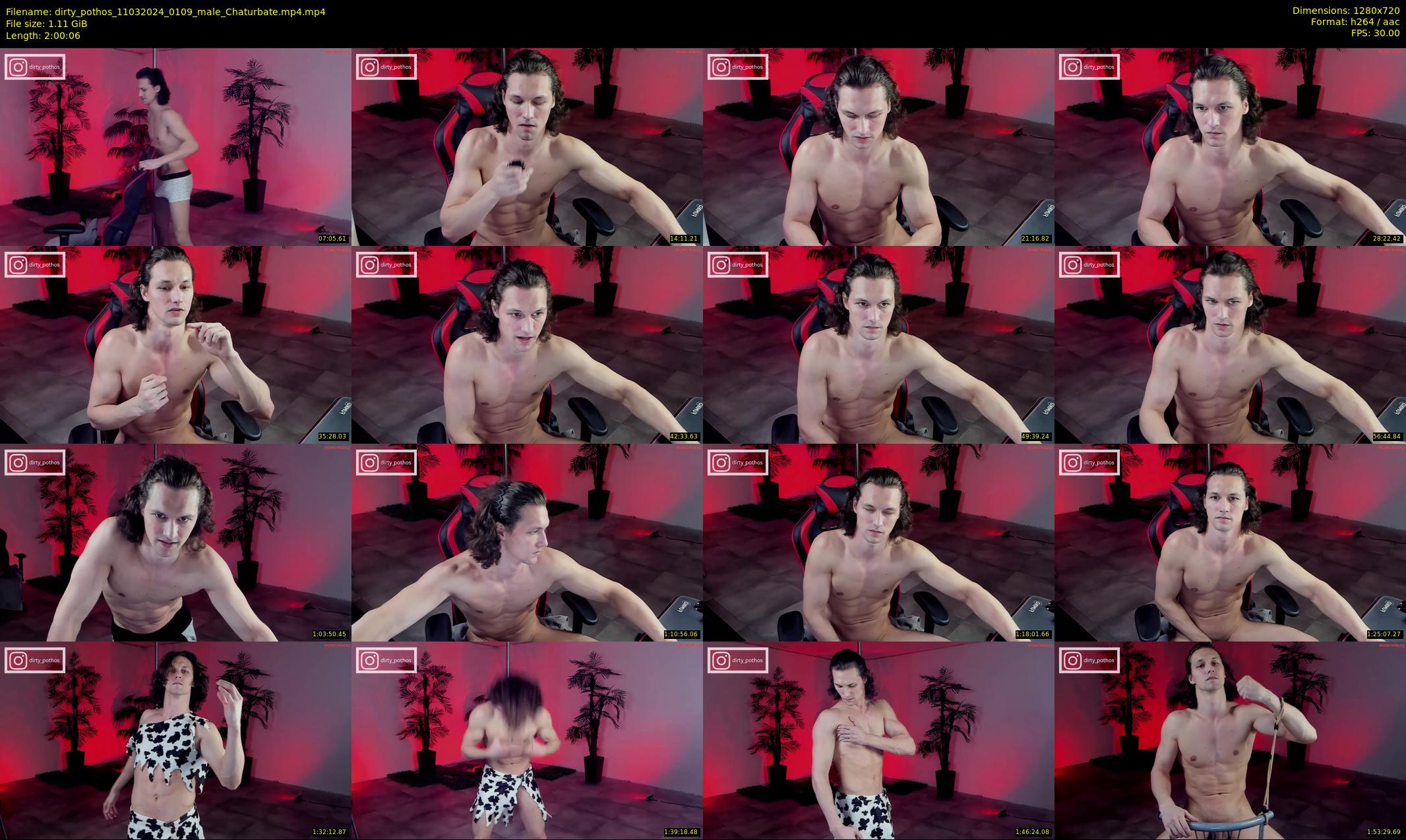 dirty_pothos — 121 minute Chaturbate male cam show recording, 720p, Mar 11, 2024