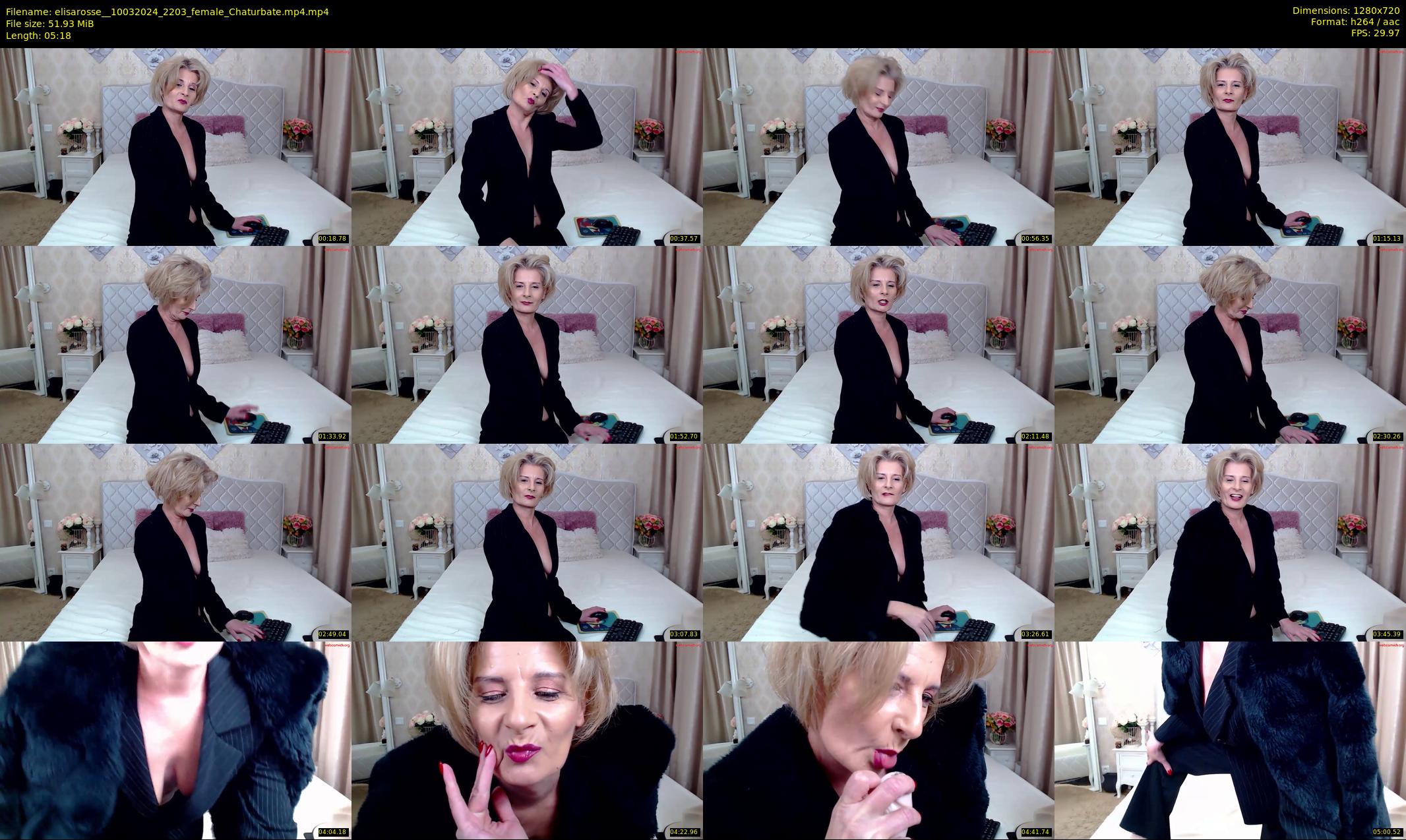 elisarosse_ — 6 minute Chaturbate female cam show recording, 720p, Mar 10, 2024
